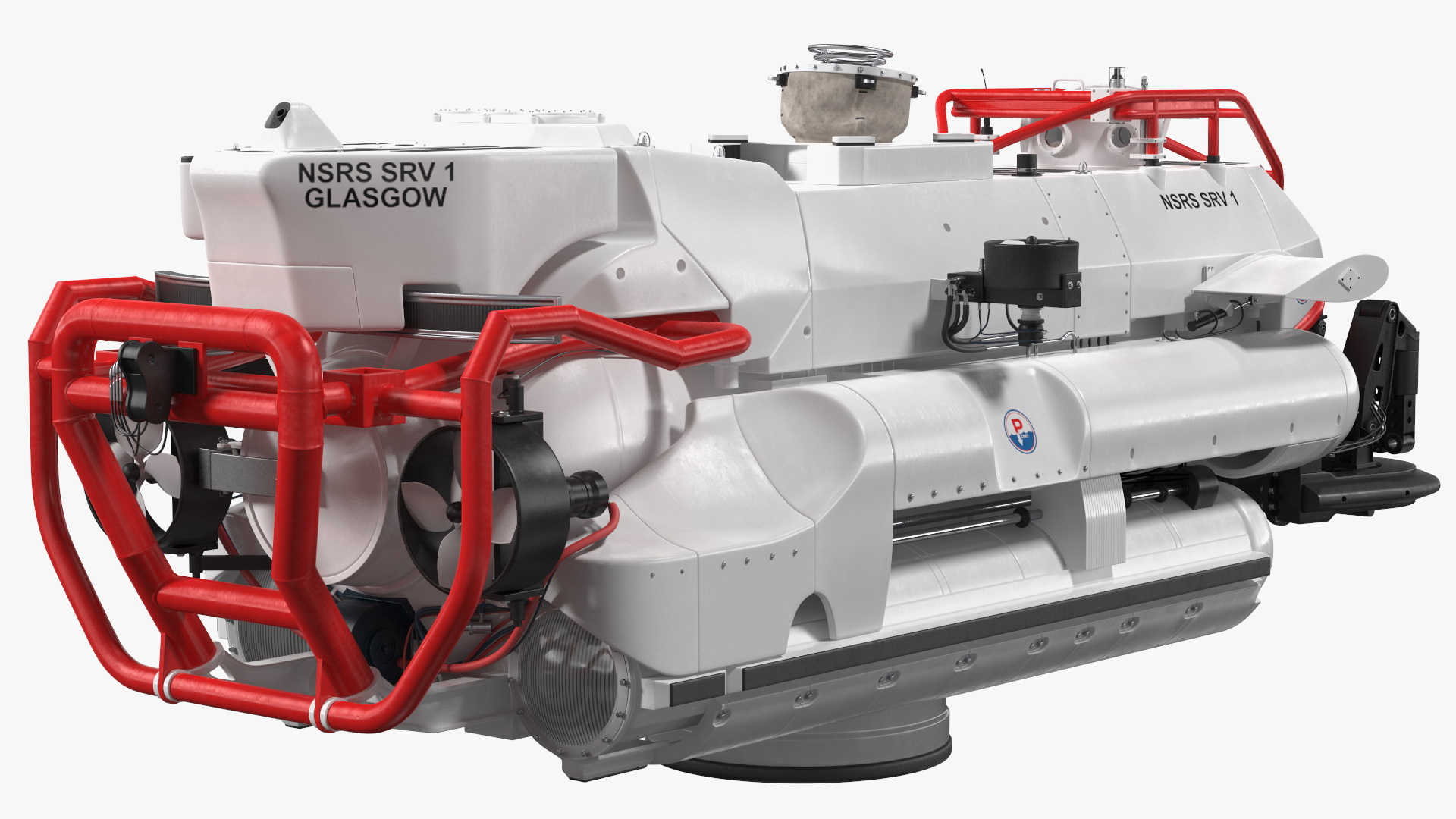 3D NATO Submarine Rescue System model