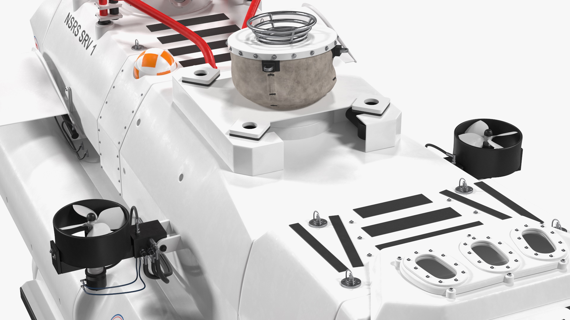 3D NATO Submarine Rescue System model