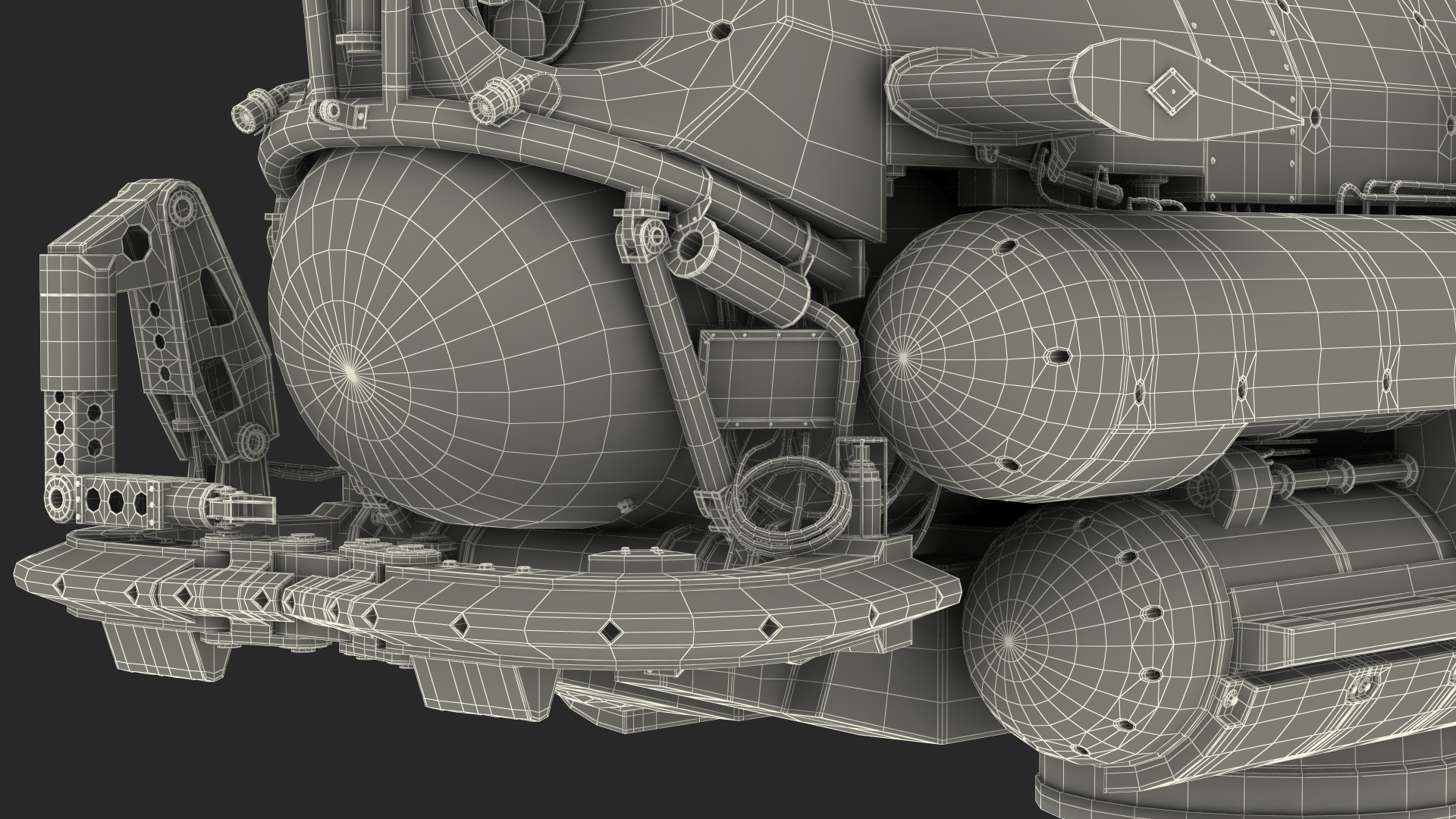 3D NATO Submarine Rescue System model