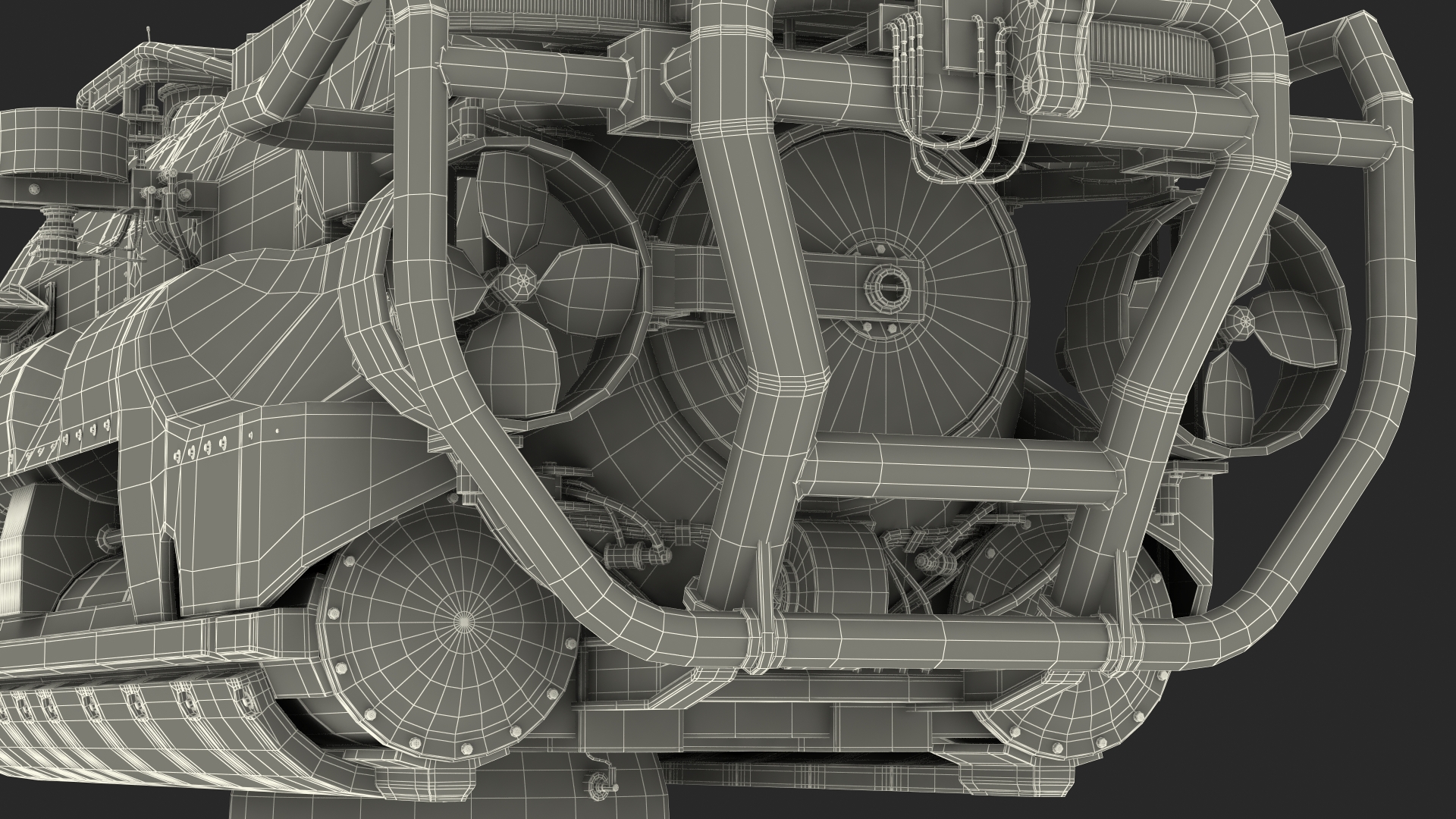 3D NATO Submarine Rescue System model