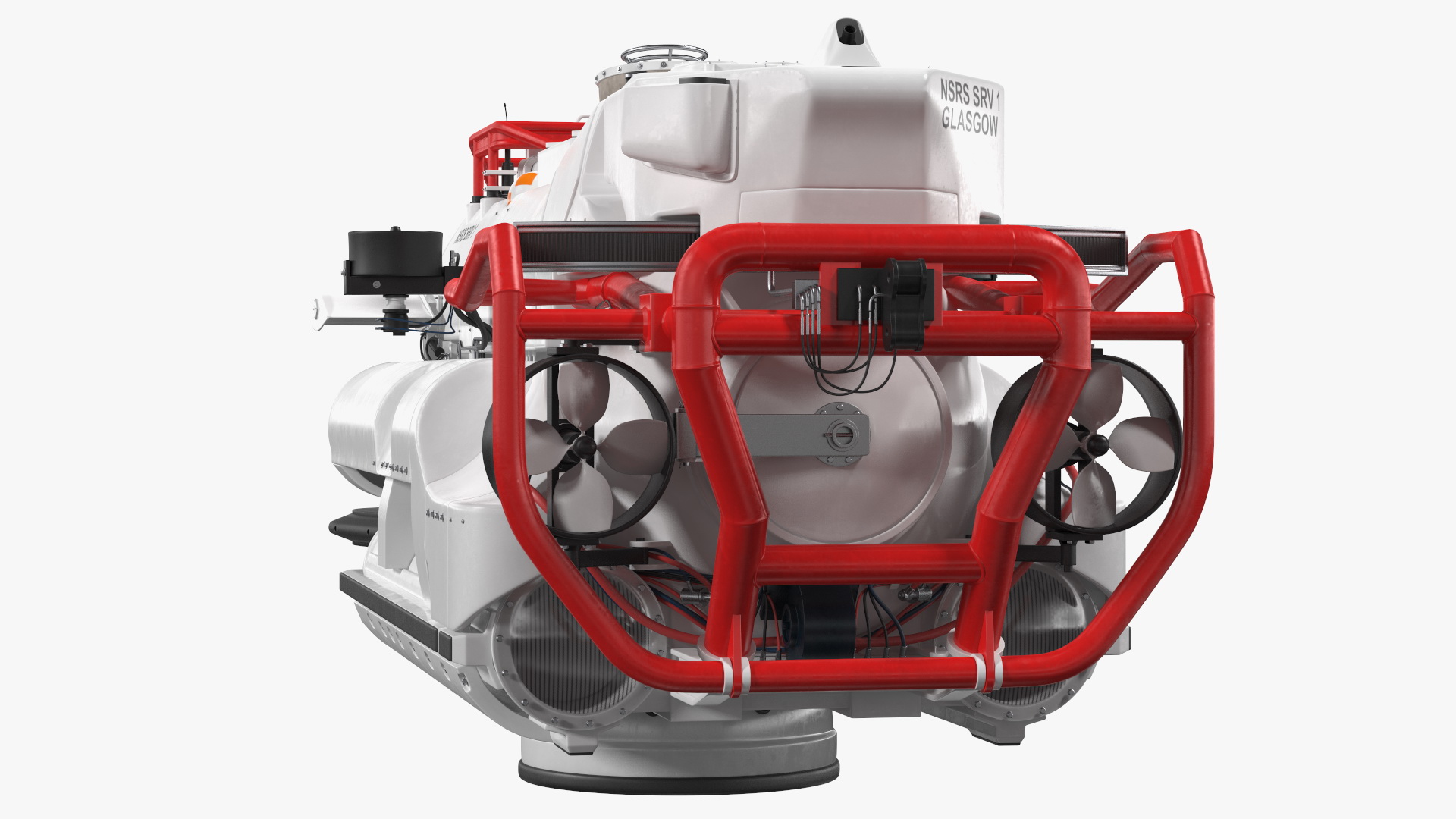 3D NATO Submarine Rescue System model