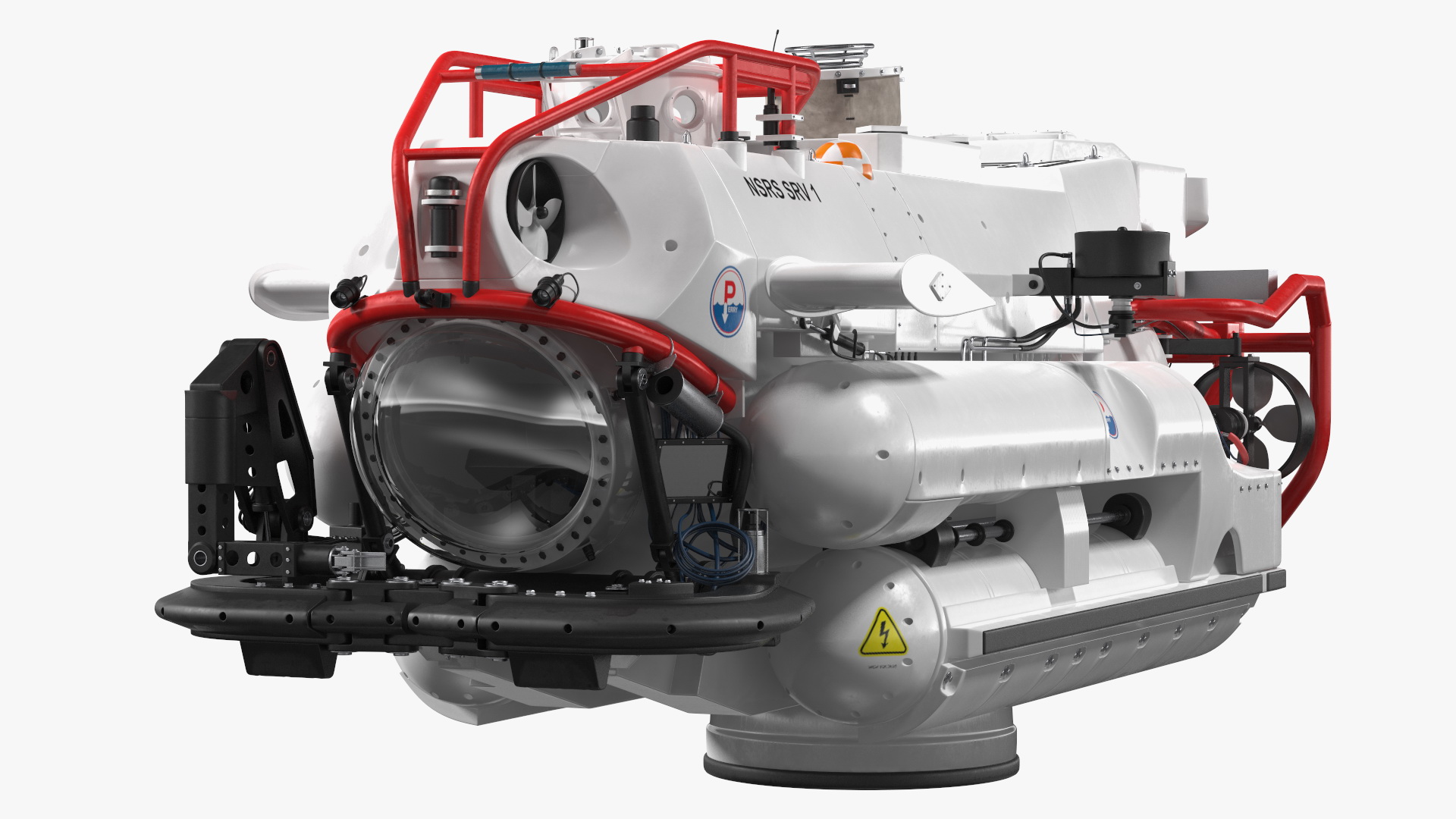 3D NATO Submarine Rescue System model