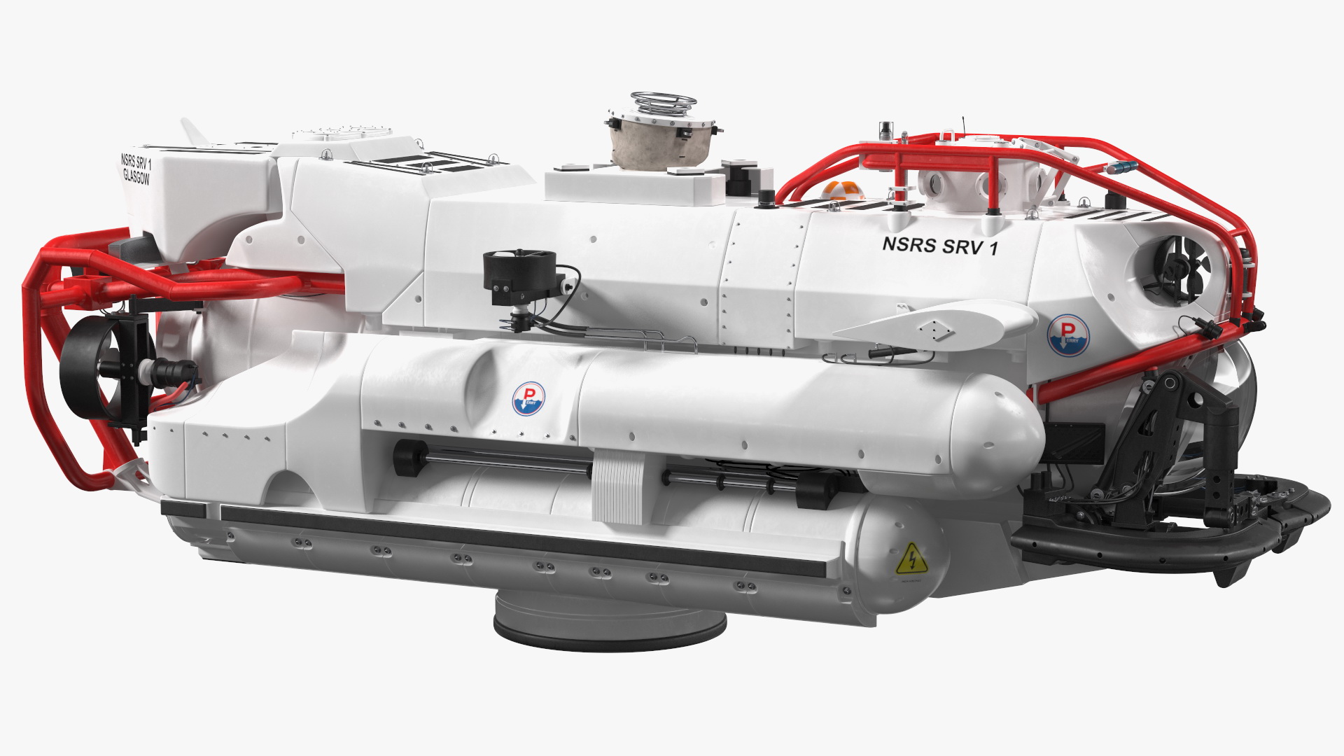 3D NATO Submarine Rescue System model