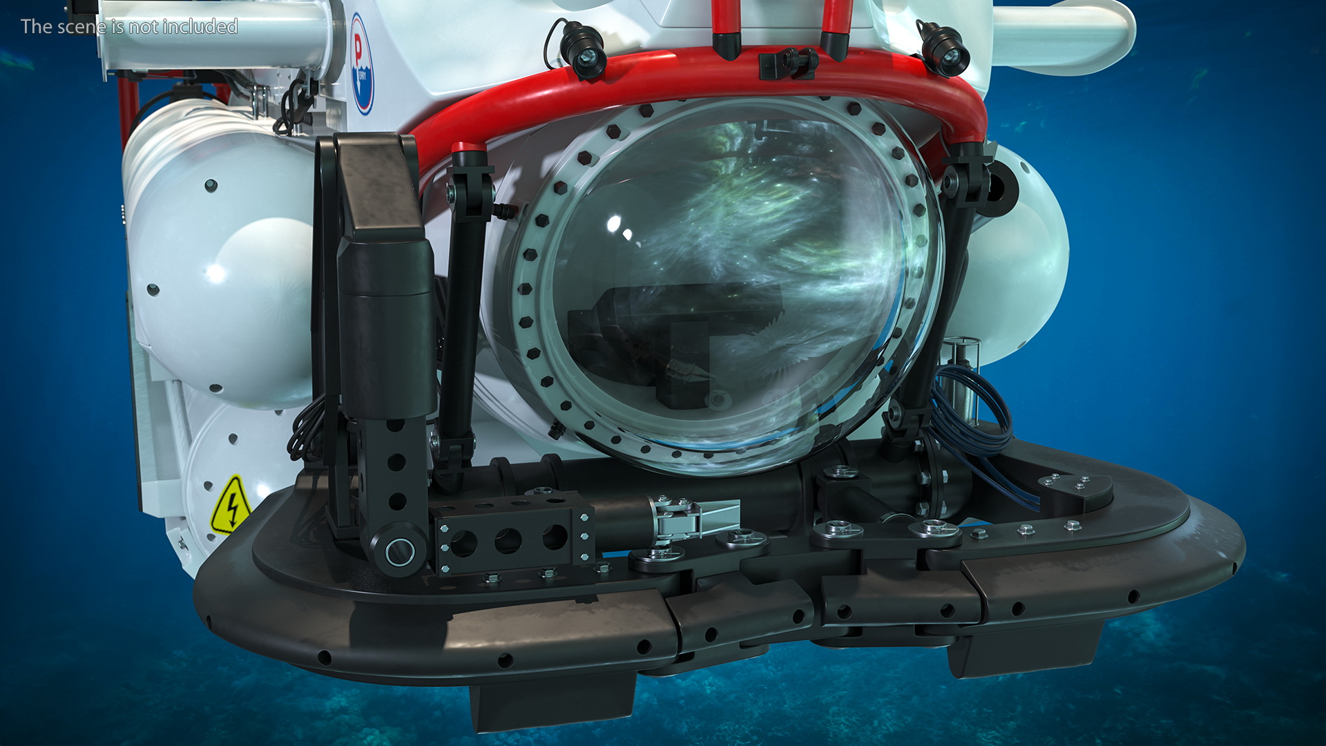 3D NATO Submarine Rescue System model