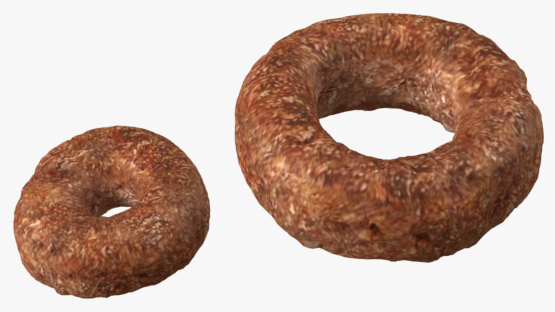 3D Chocolate Rings with Plate