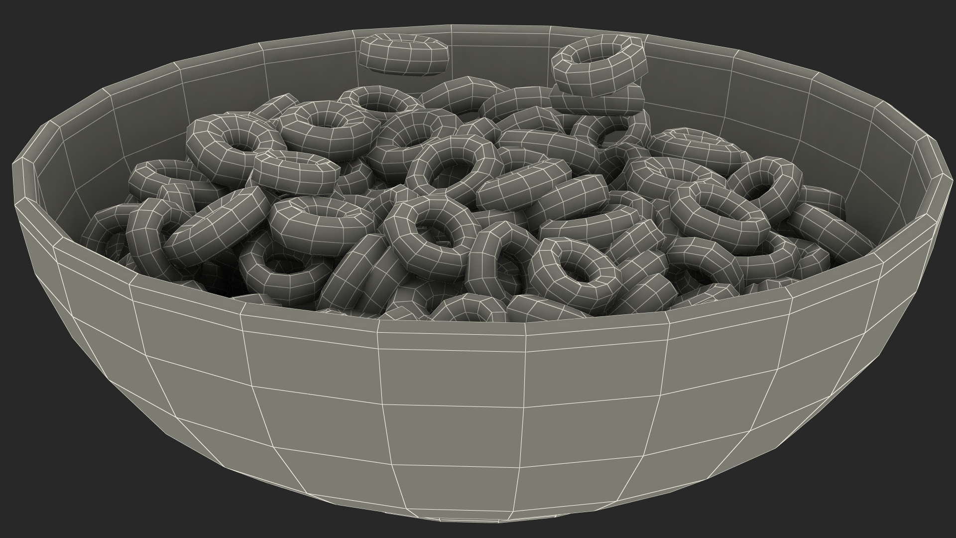 3D Chocolate Rings with Plate