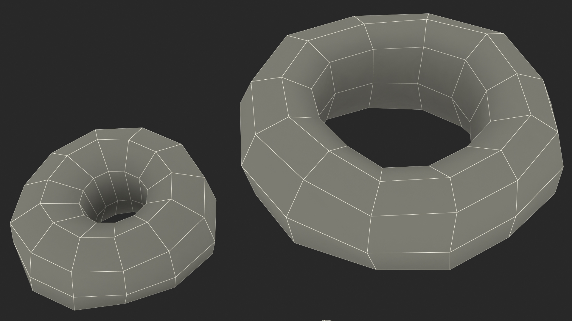 3D Chocolate Rings with Plate