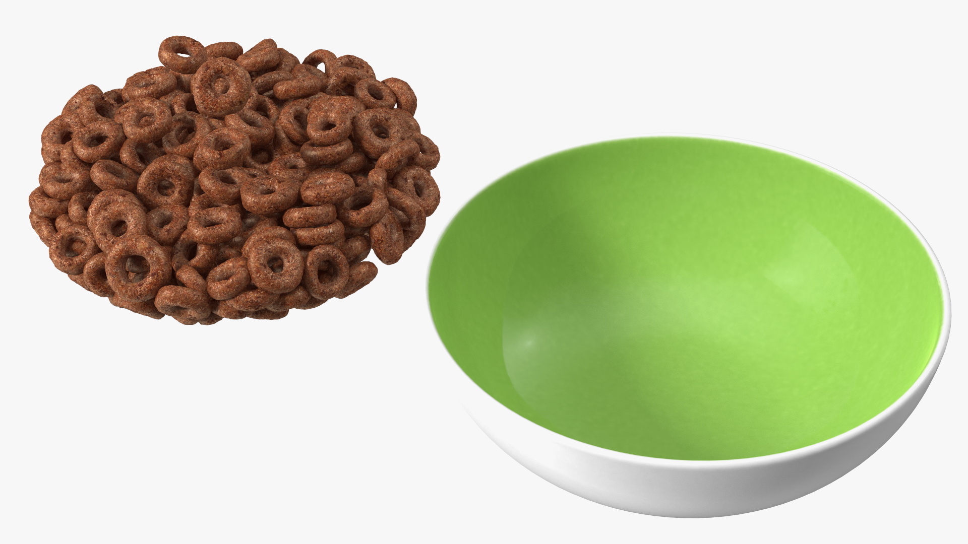 3D Chocolate Rings with Plate