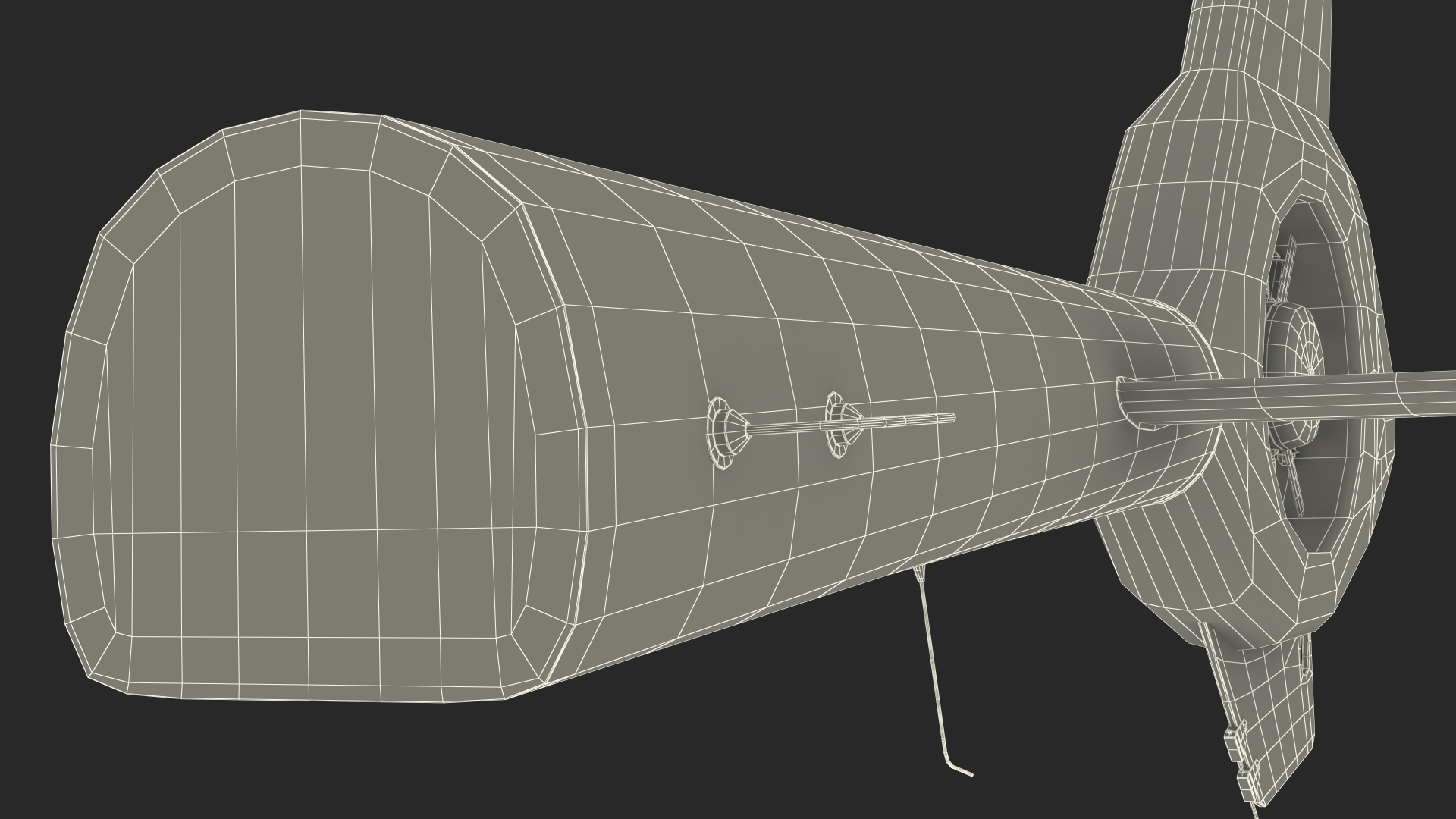 3D Helicopter Tail Rotor