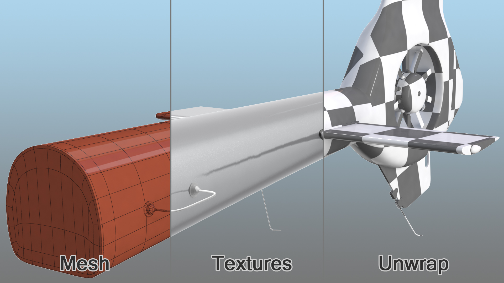 3D Helicopter Tail Rotor