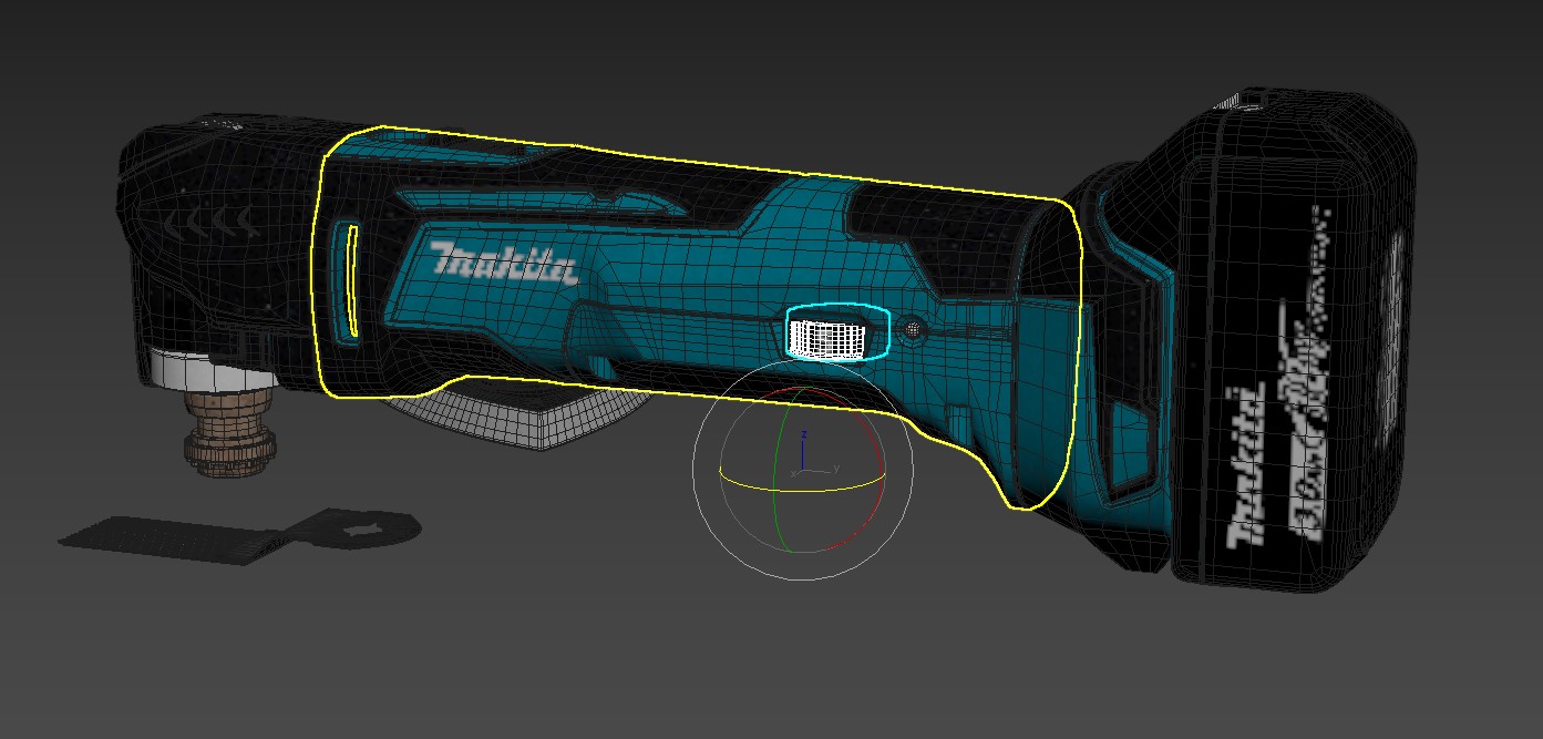 Makita Oscillating Multi Tool 3D model