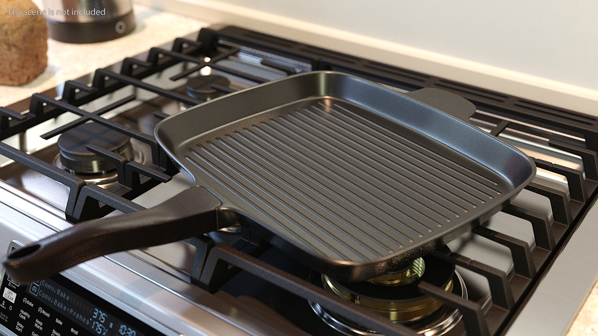 3D Aluminum Grill Pan Generic