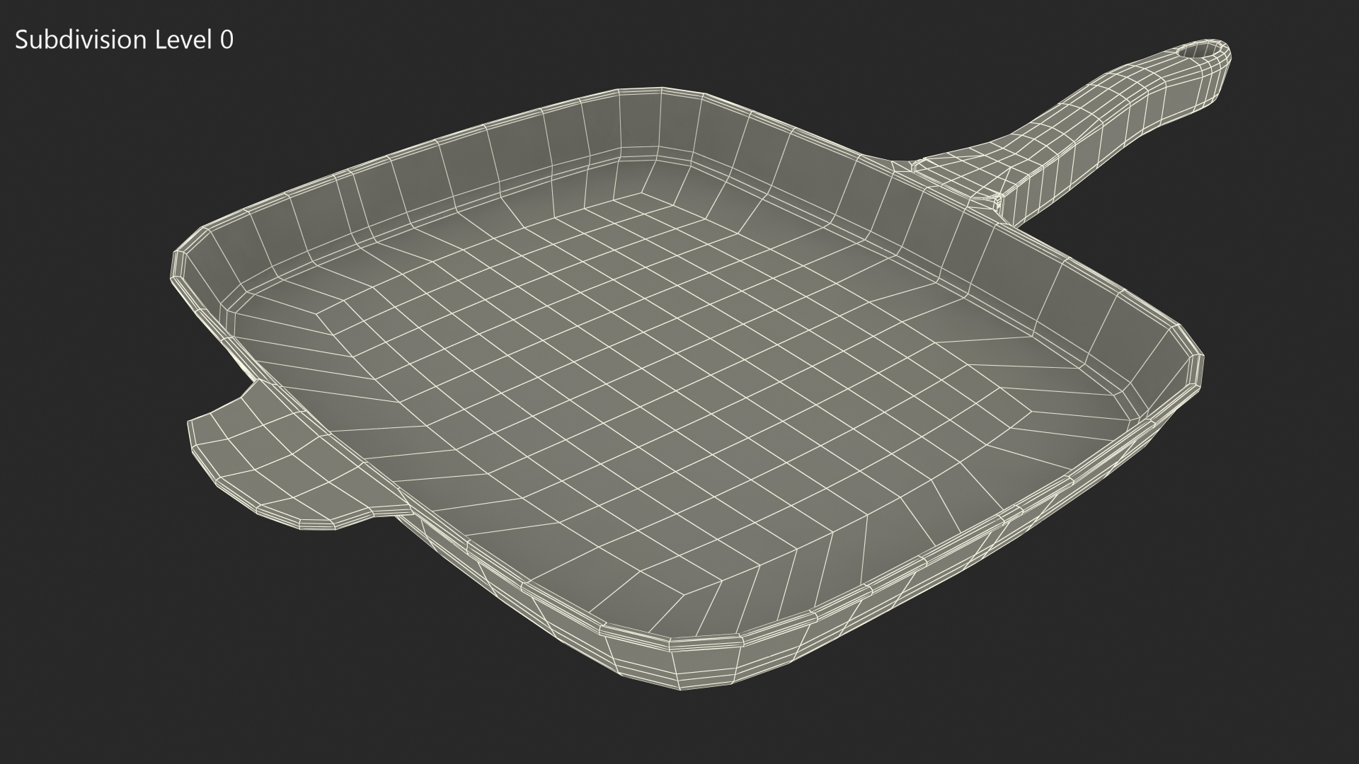 3D Aluminum Grill Pan Generic