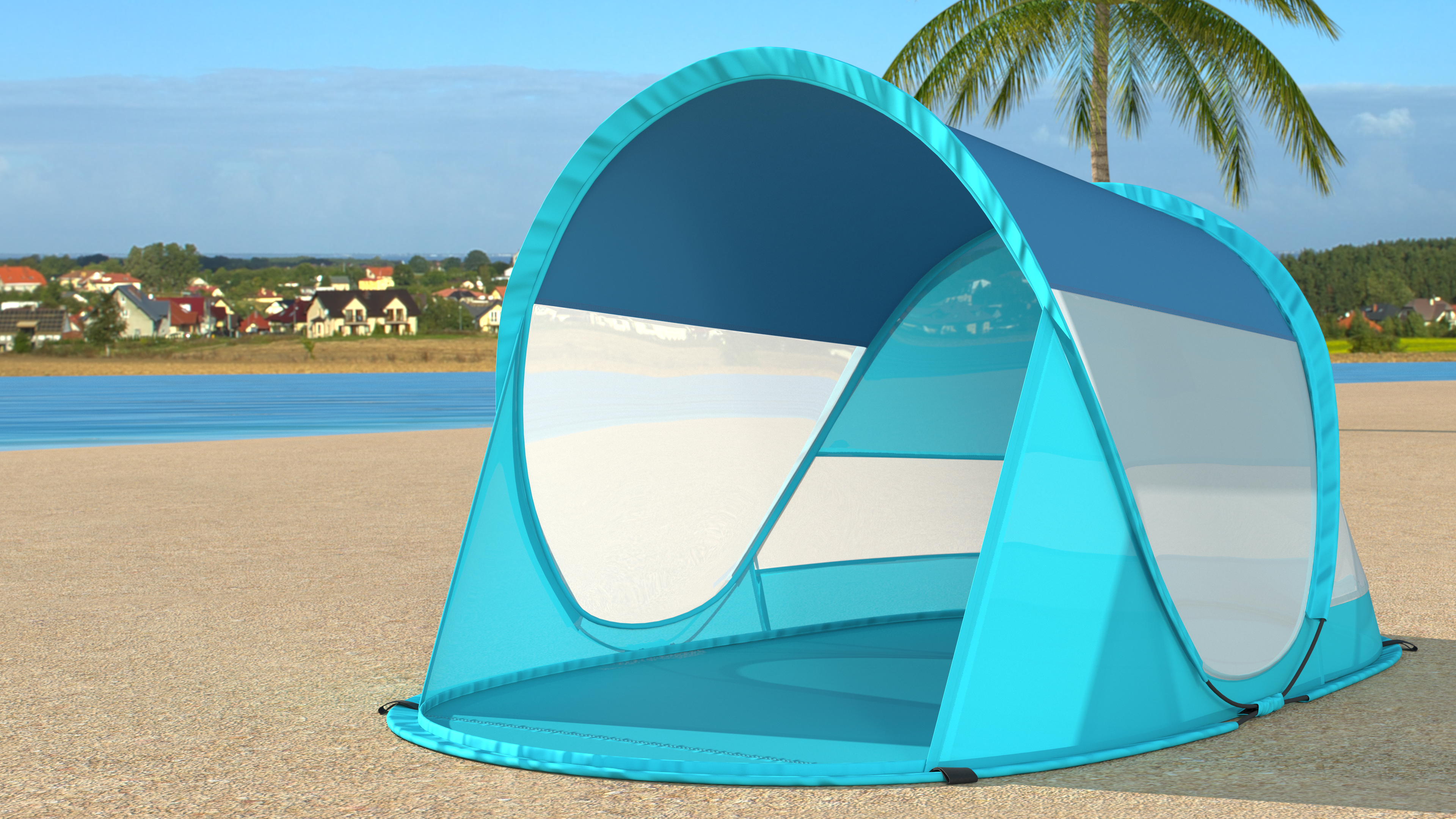 Pop Up Beach Tent, view 3