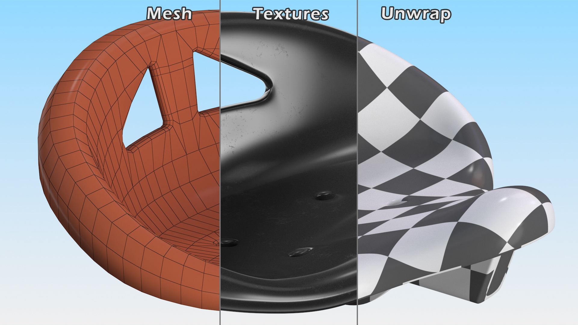 3D model Trike Seat