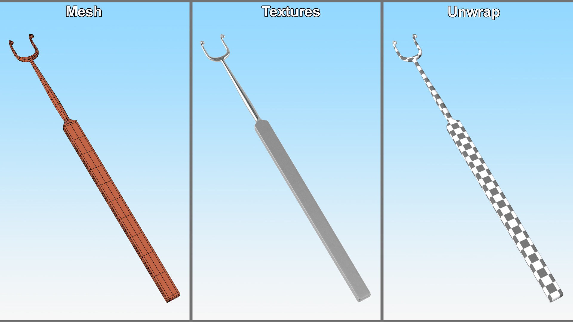3D model Fomon Retractor