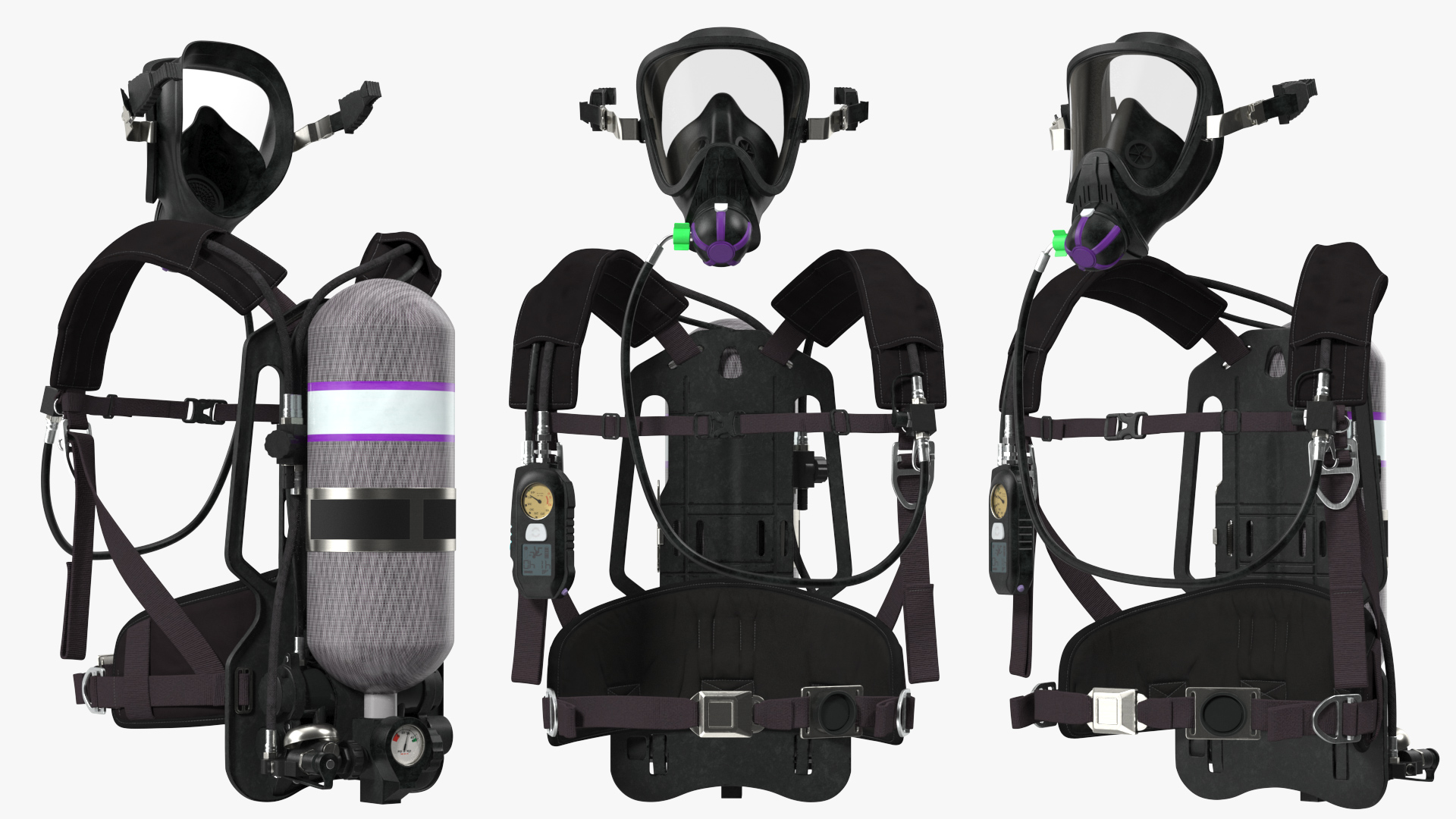Breathing Apparatus 3D model