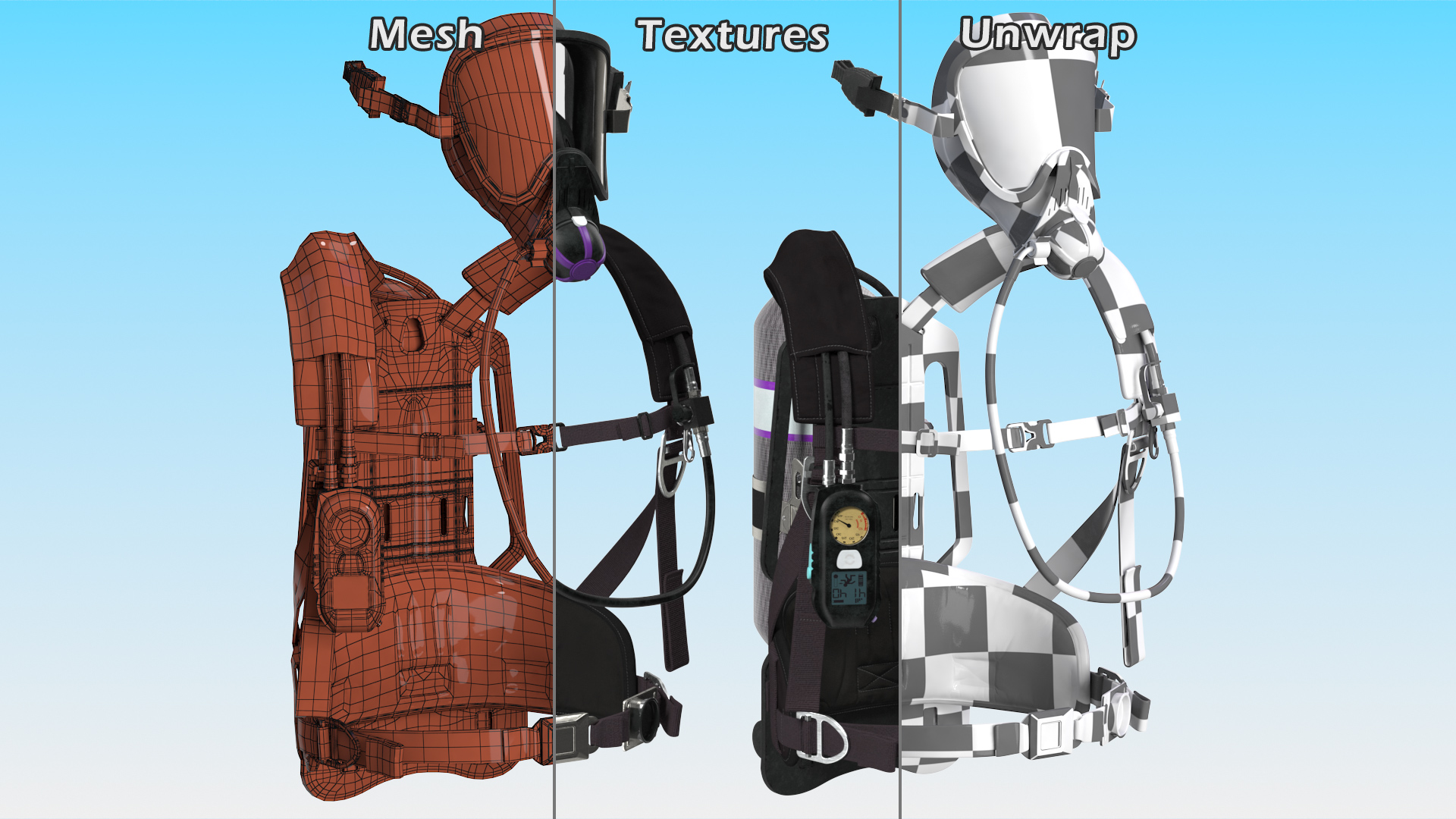 Breathing Apparatus 3D model