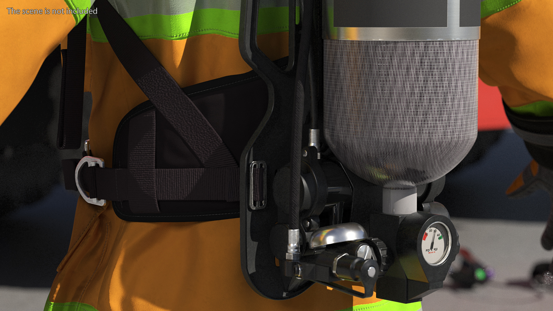 Breathing Apparatus 3D model