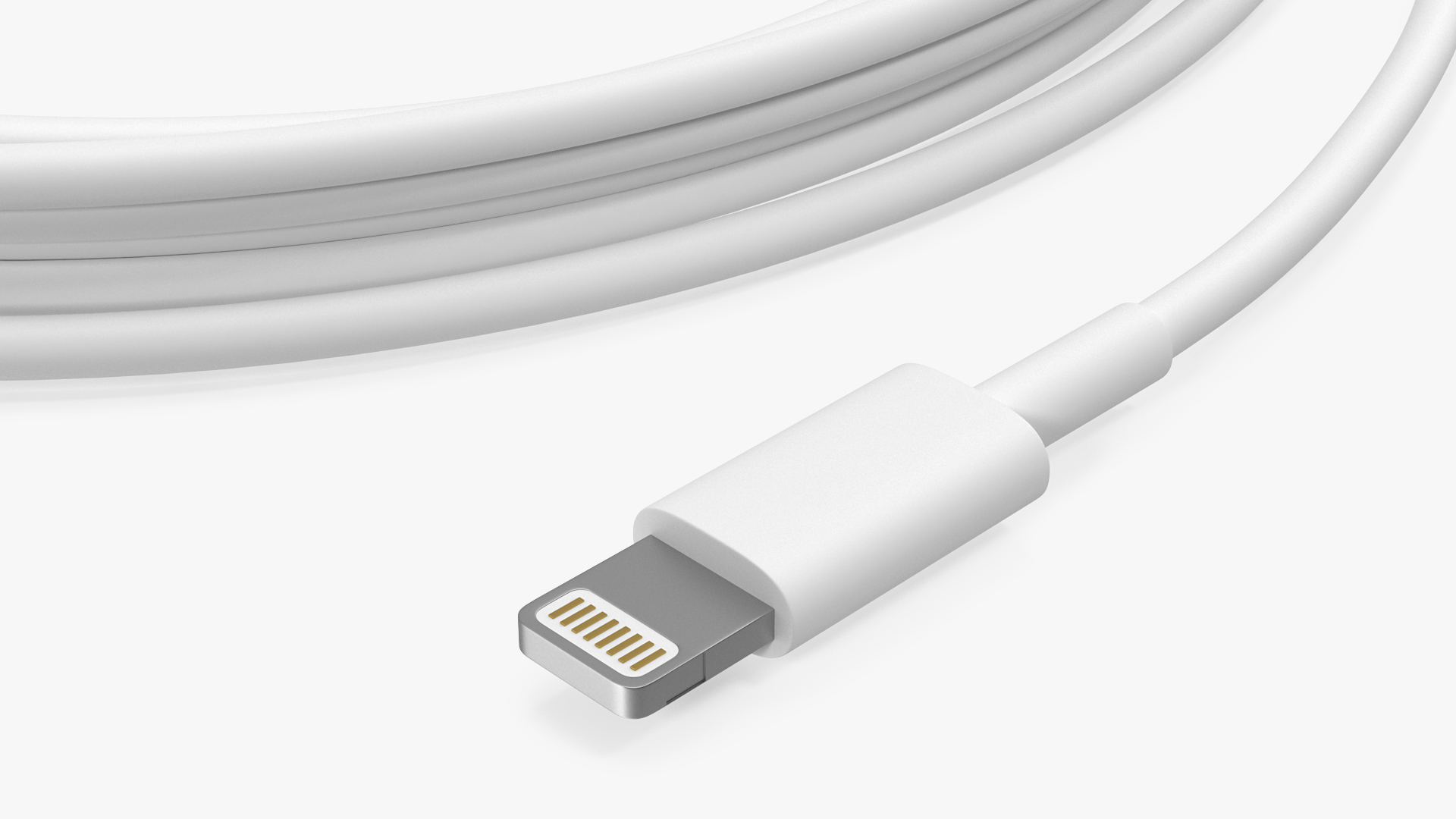 USB Type-C to Lightning Cable 3D model