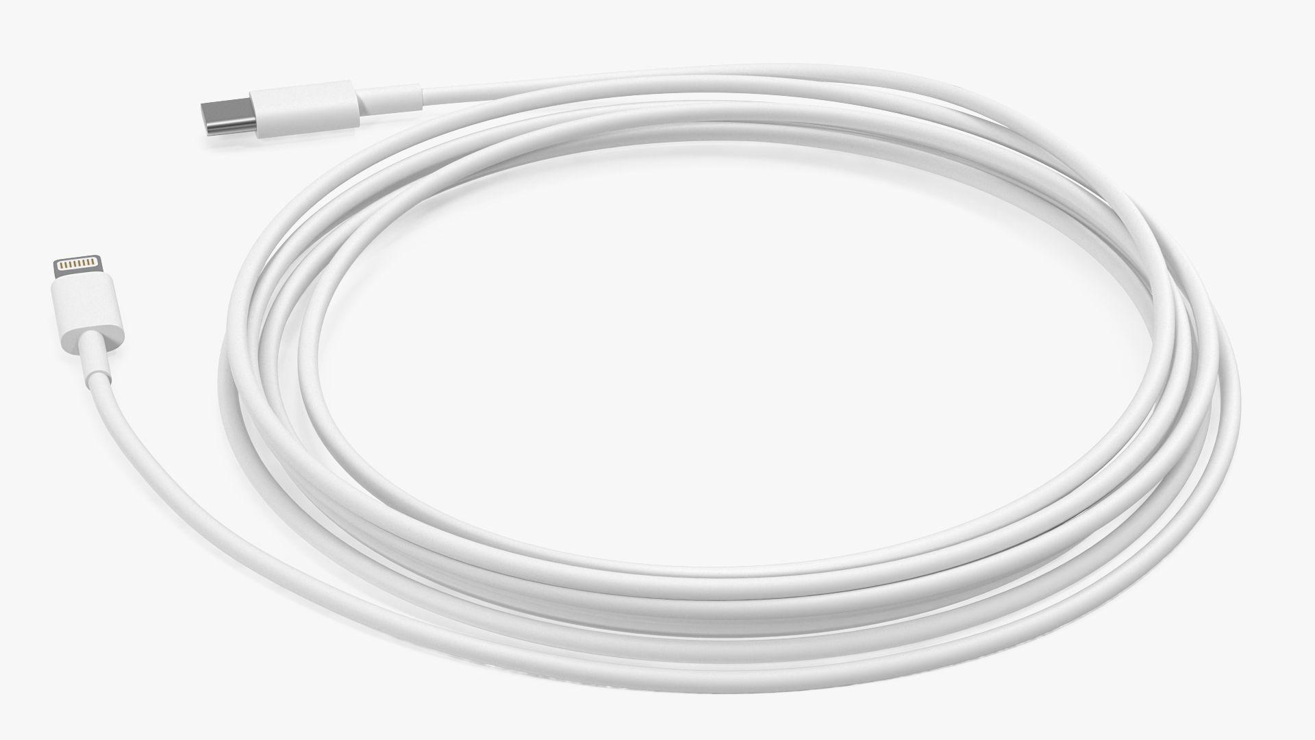 USB Type-C to Lightning Cable 3D model