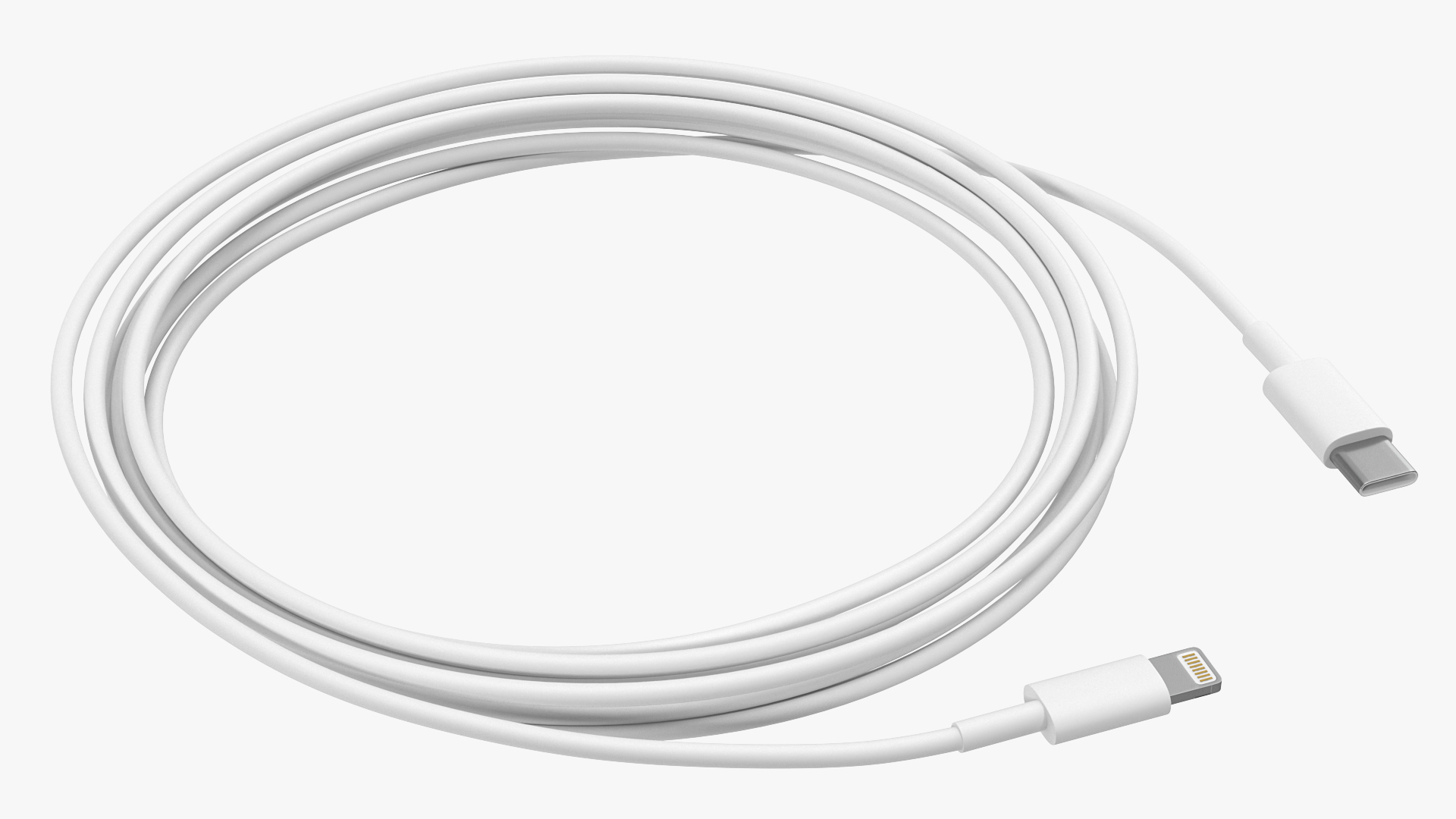 USB Type-C to Lightning Cable 3D model