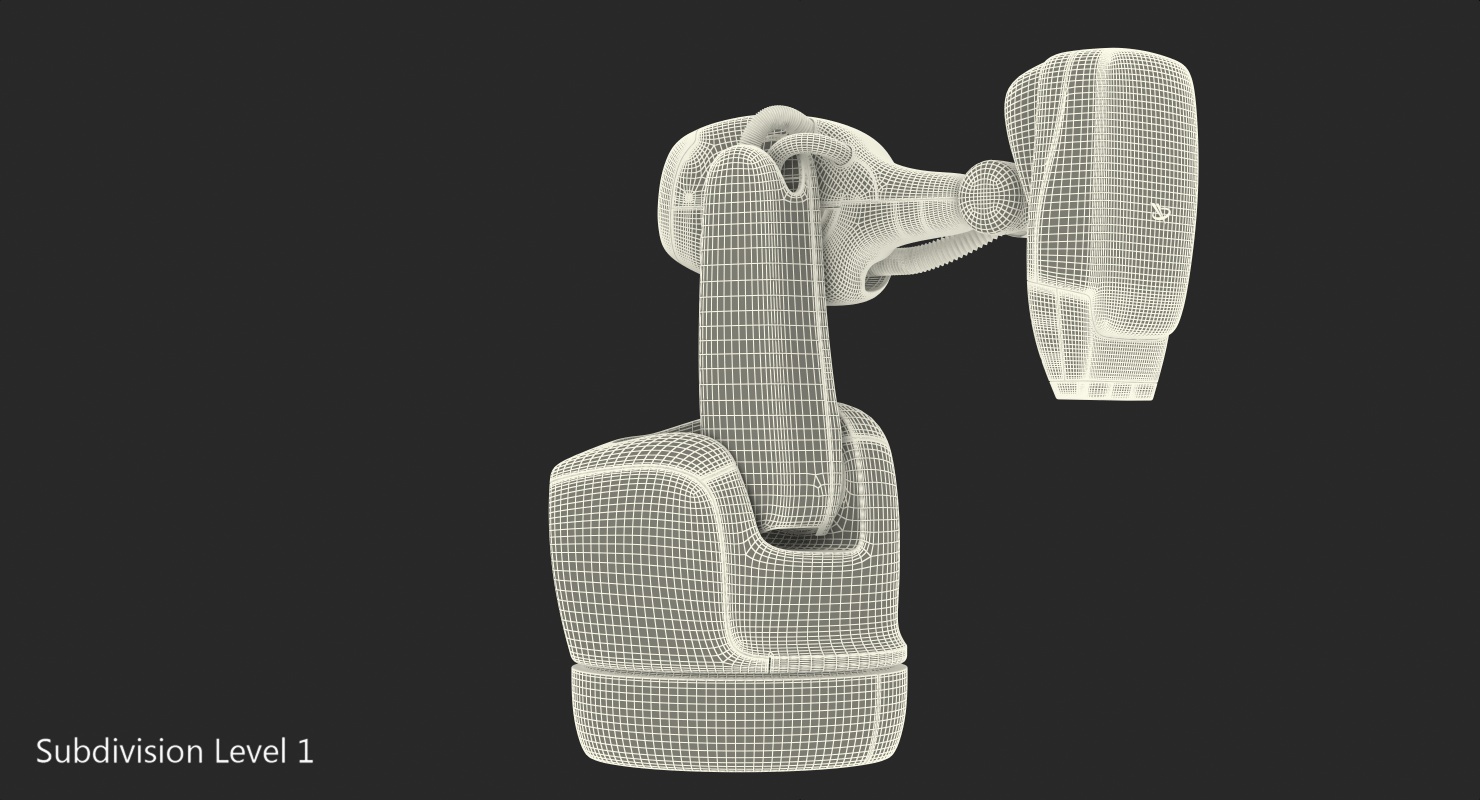 Radiation Therapy Device Accuray CyberKnife Device Rigged 3D