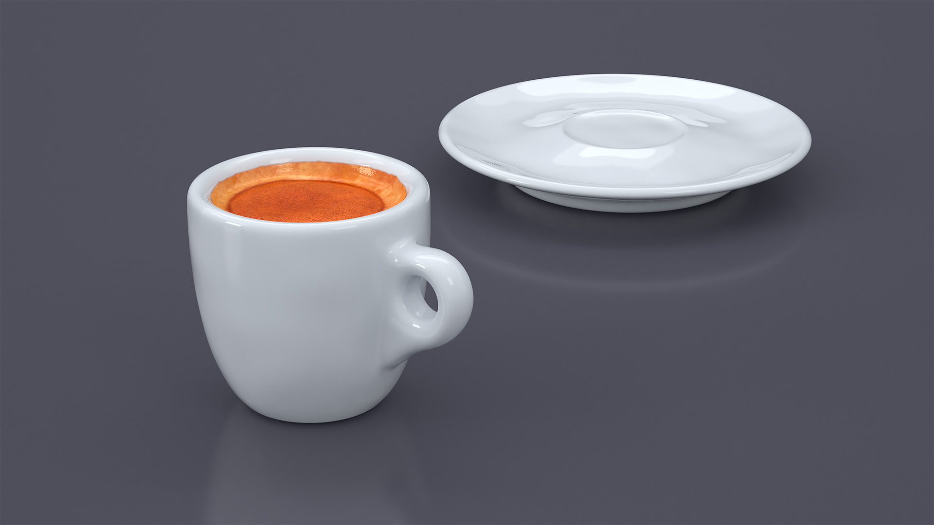 Lavazza Espresso Coffee Cup 3D