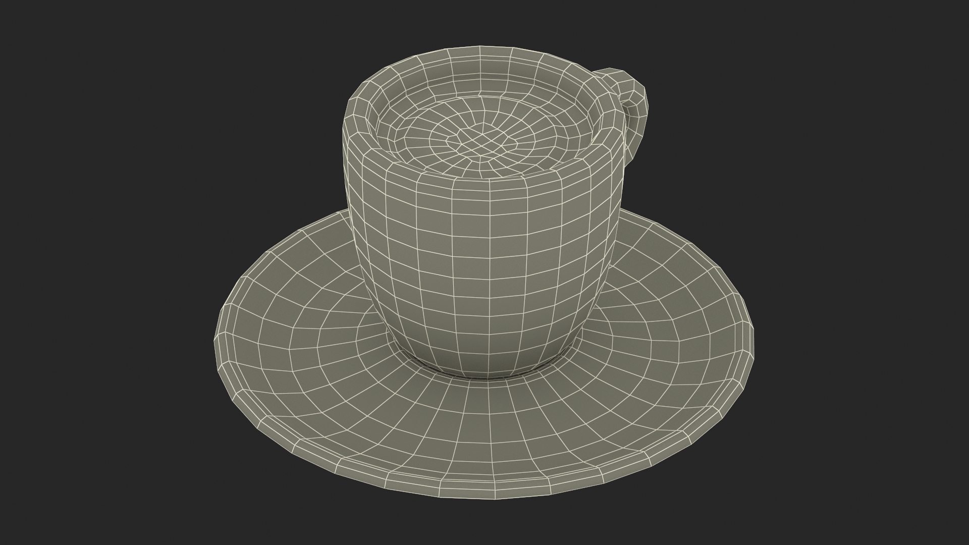 Lavazza Espresso Coffee Cup 3D
