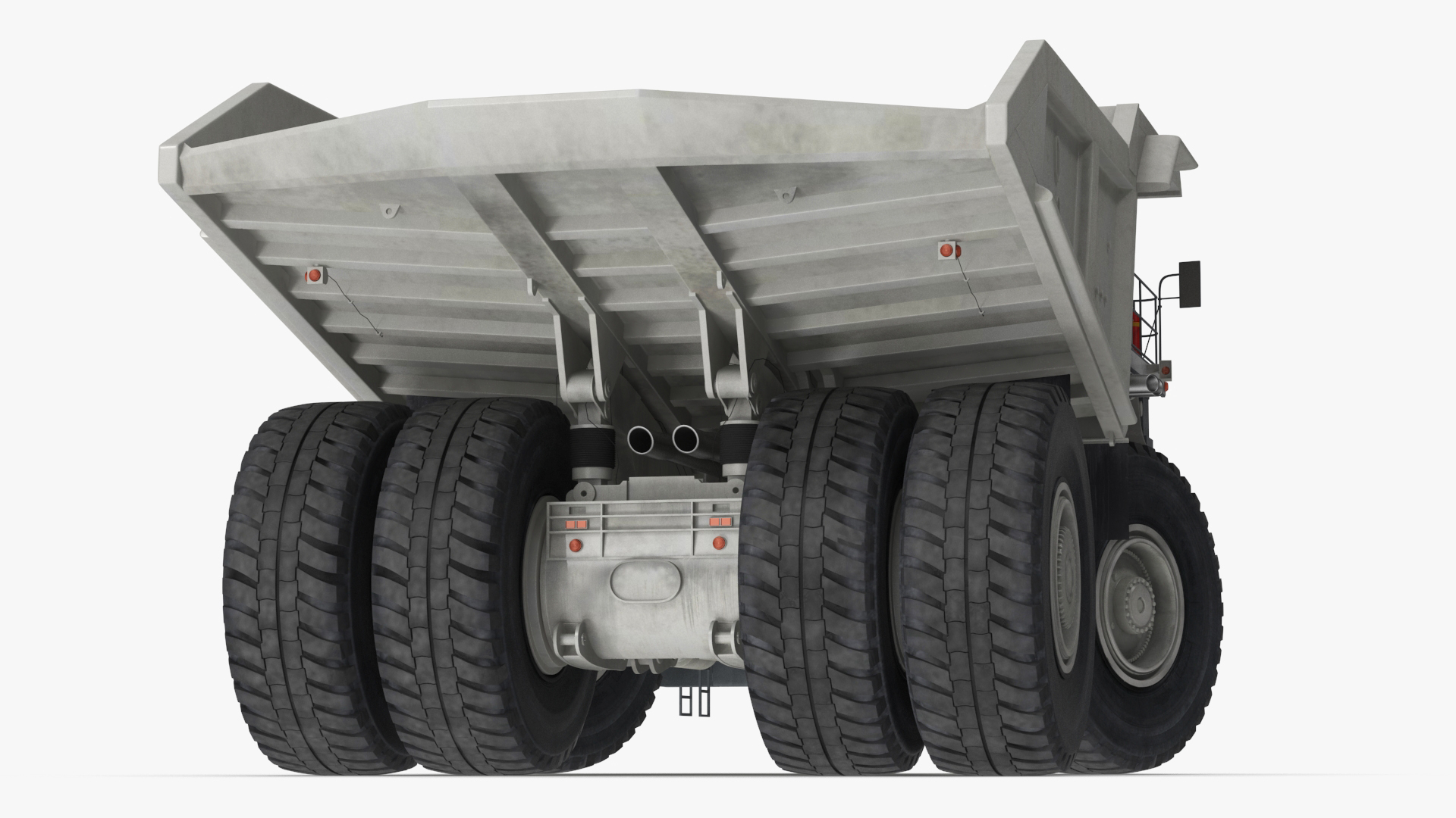 Heavy Duty Mining Dump Truck Rigged for Cinema 4D 3D model