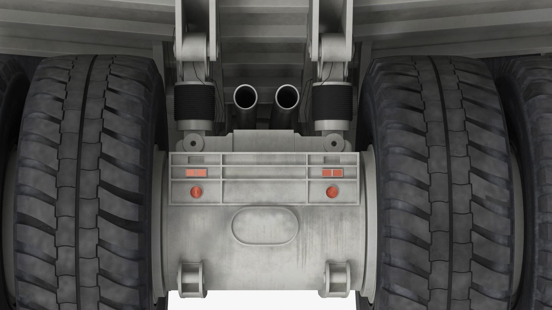 Heavy Duty Mining Dump Truck Rigged for Cinema 4D 3D model