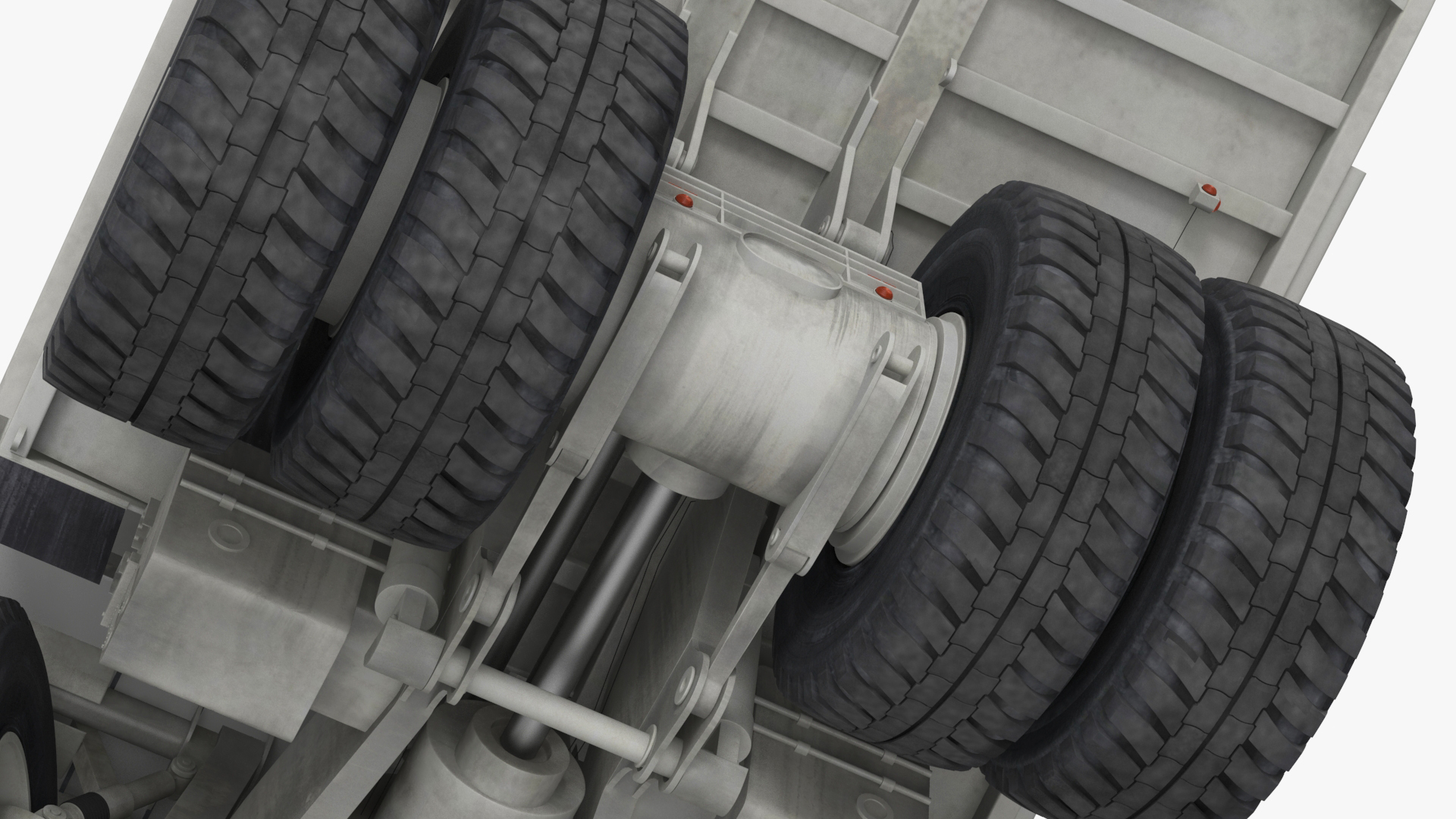Heavy Duty Mining Dump Truck Rigged for Cinema 4D 3D model