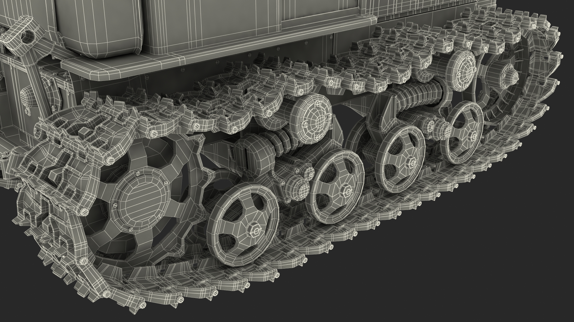 3D Old Soviet Tractor DT54 model