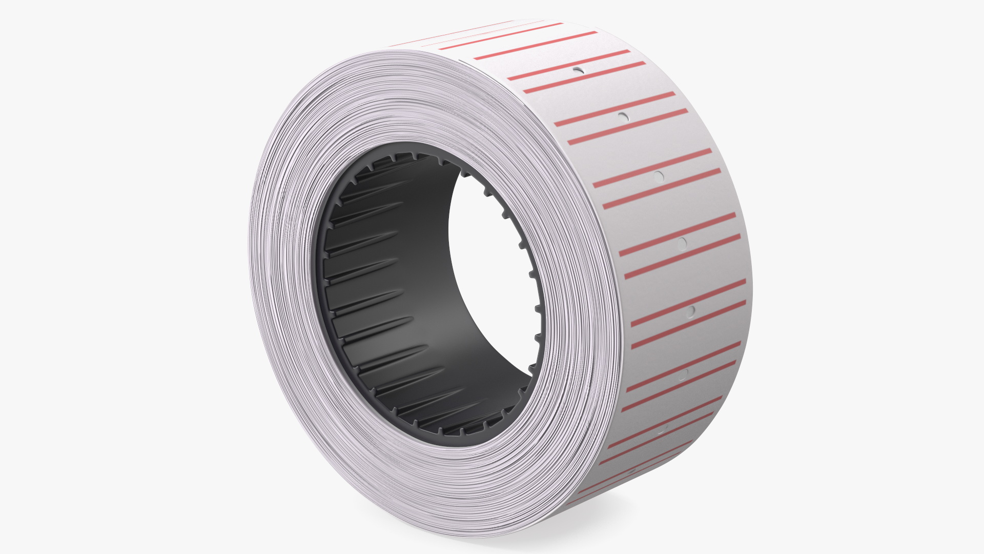 3D model Label Price Tag Roll