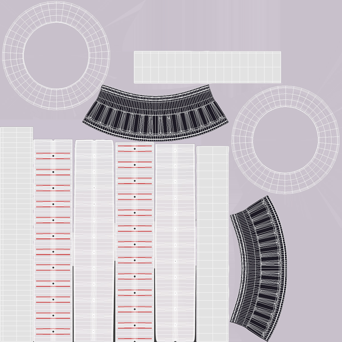 3D model Label Price Tag Roll