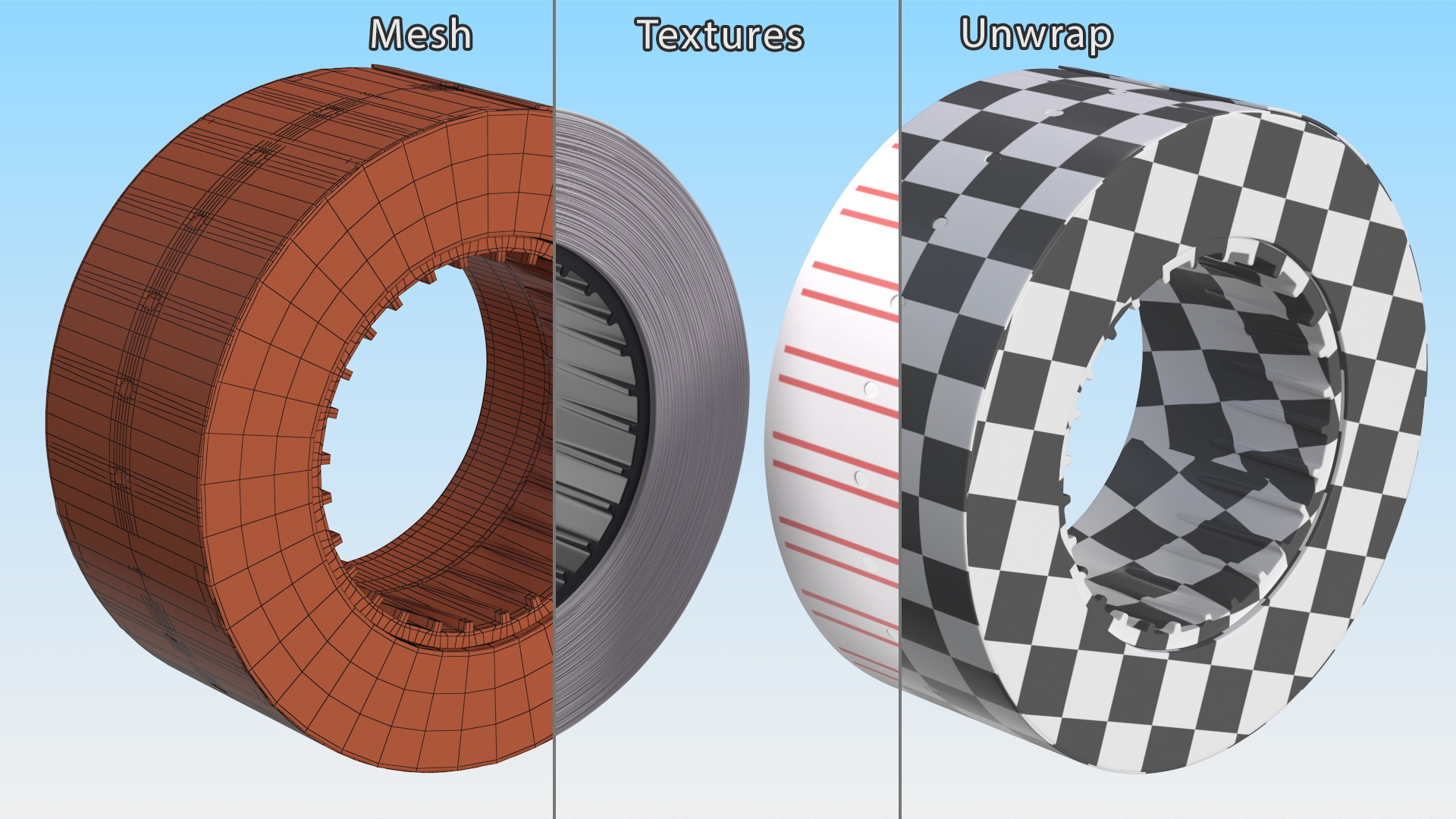 3D model Label Price Tag Roll