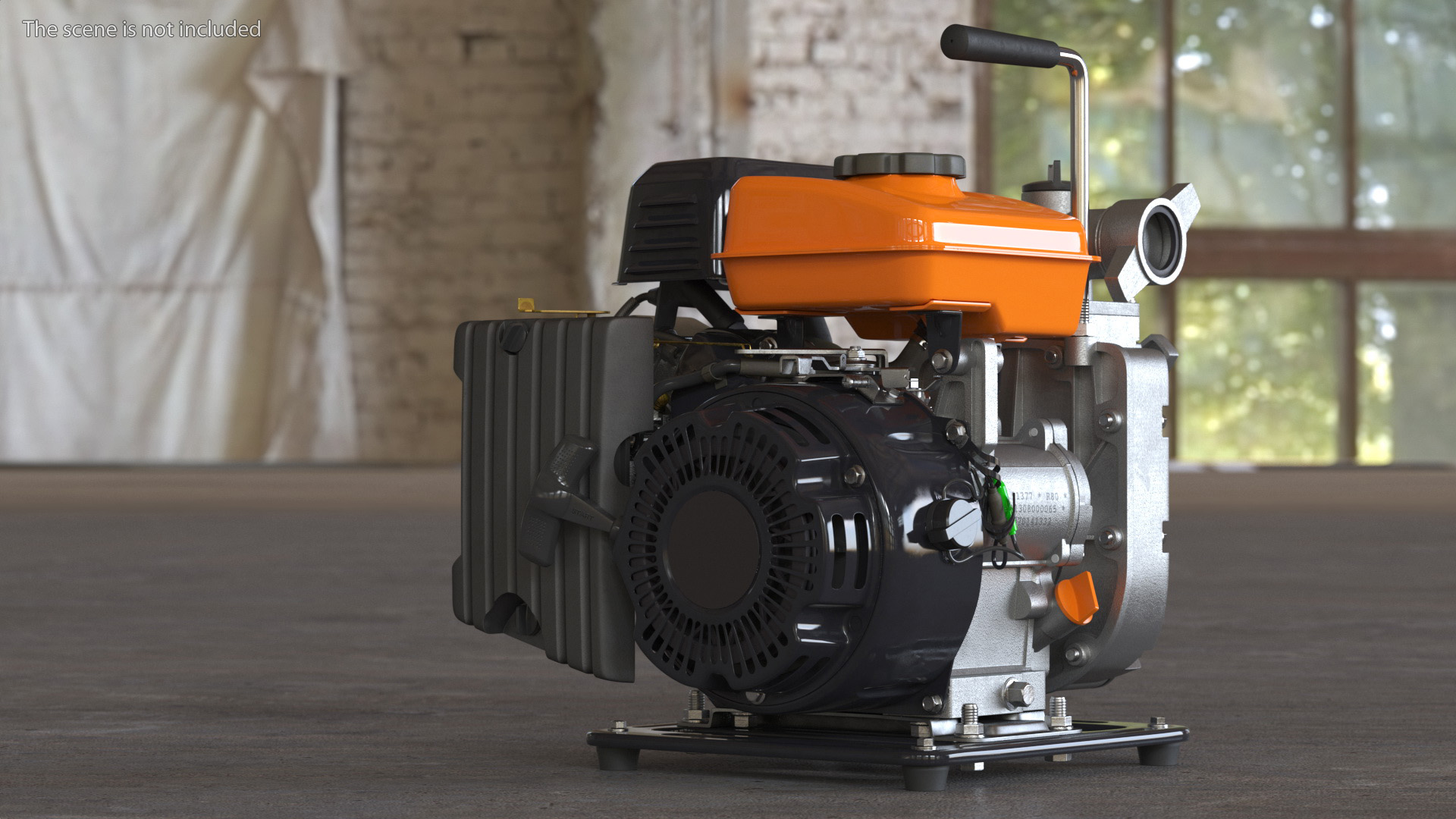 Garden Water Pump 3D
