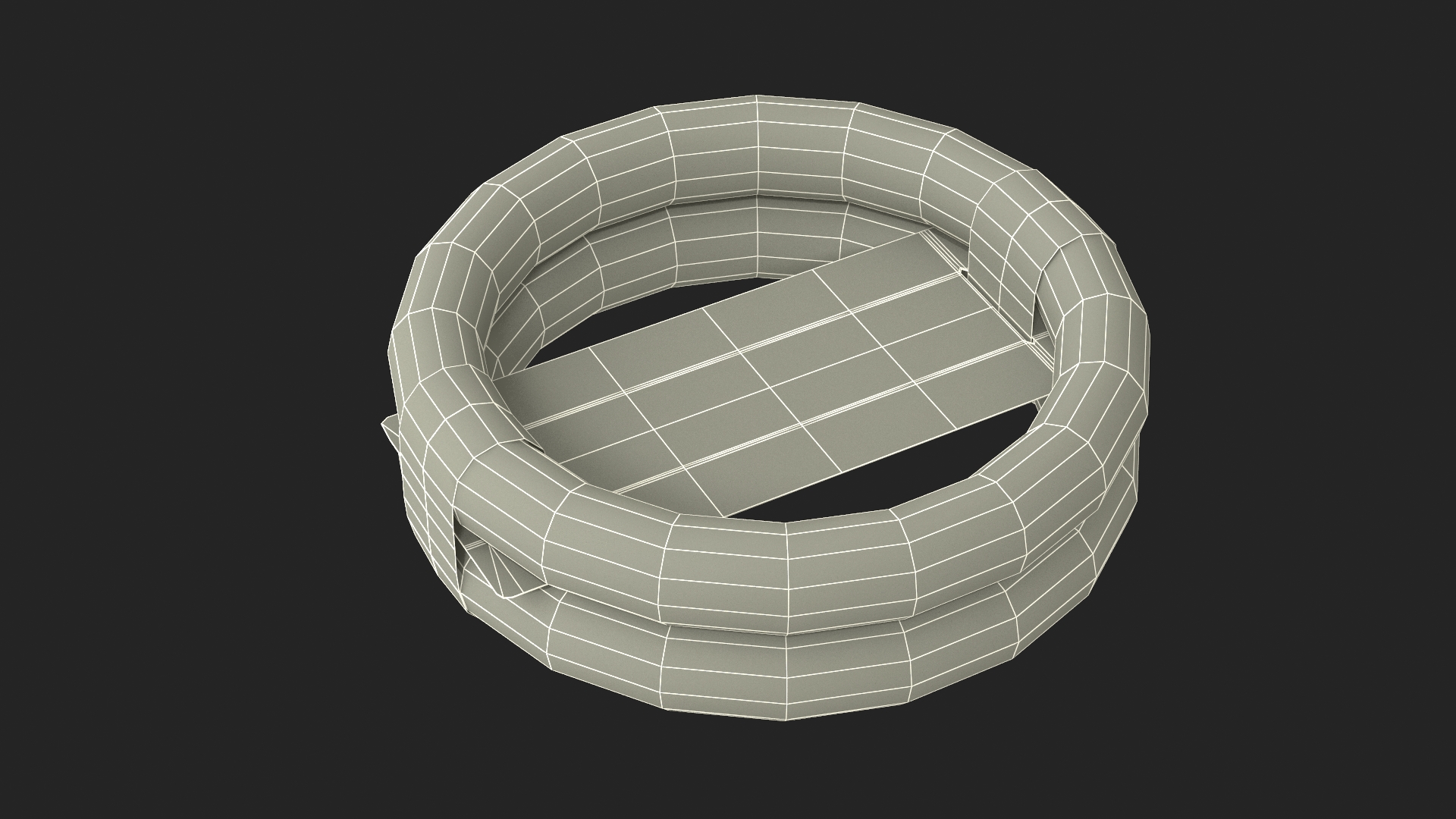 3D model Ring Dog Toy Package