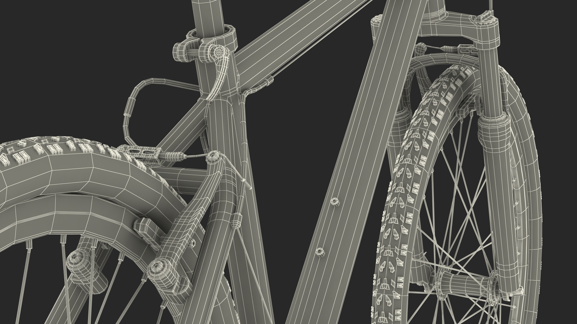3D model Hitch Bike Racks with Mountain Bike