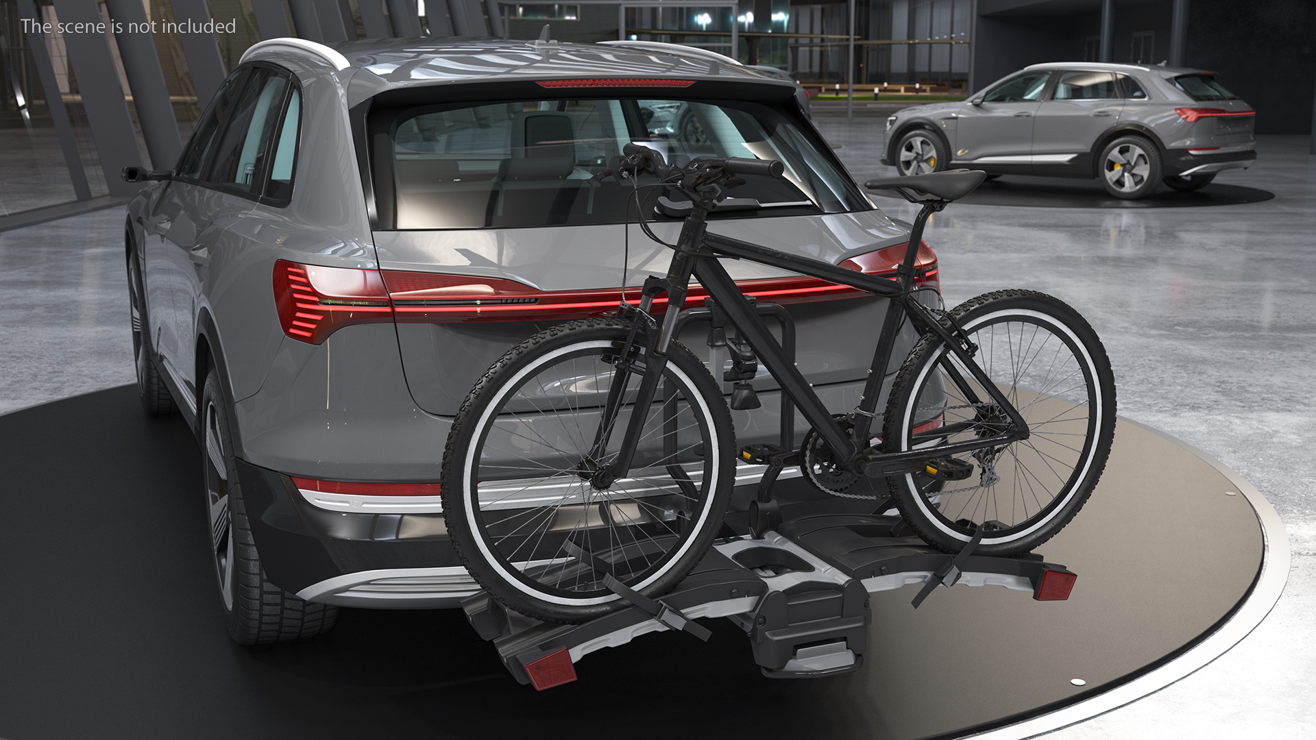 3D model Hitch Bike Racks with Mountain Bike
