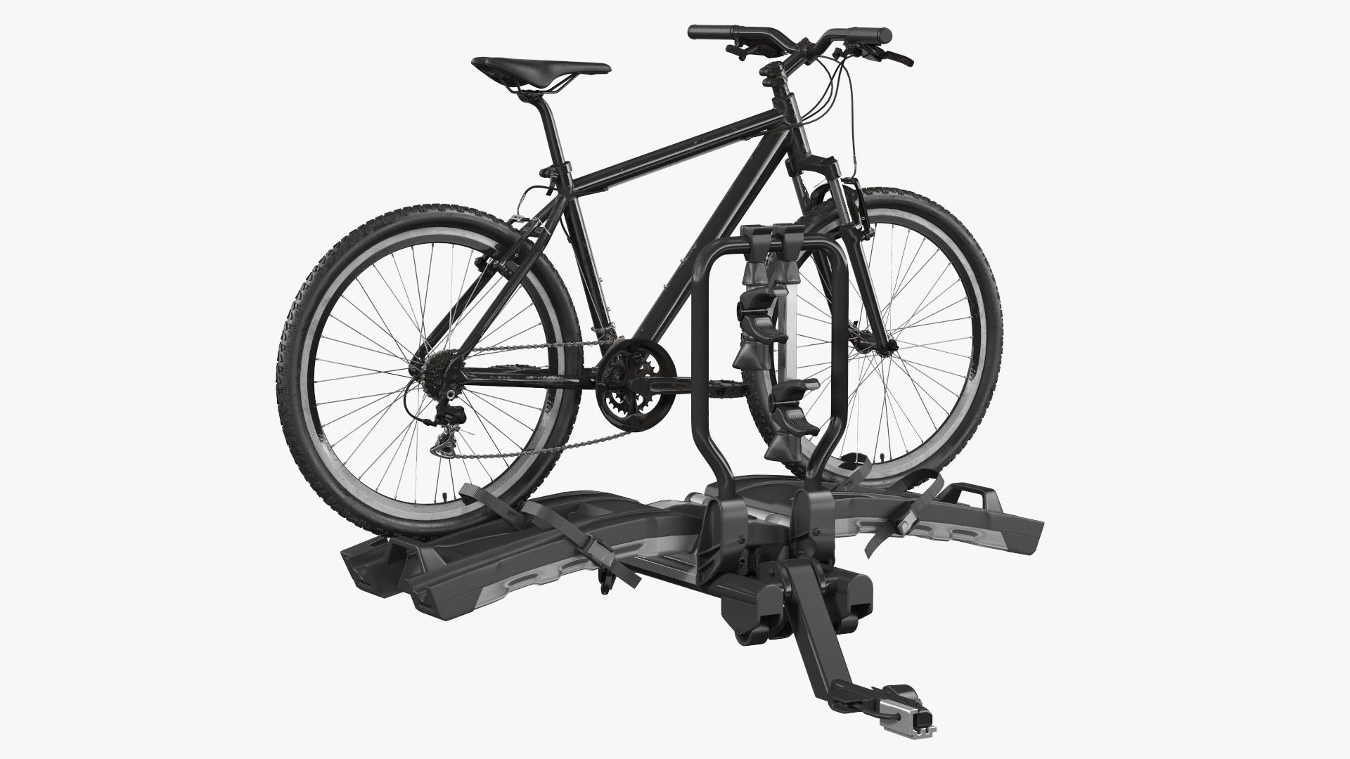 3D model Hitch Bike Racks with Mountain Bike