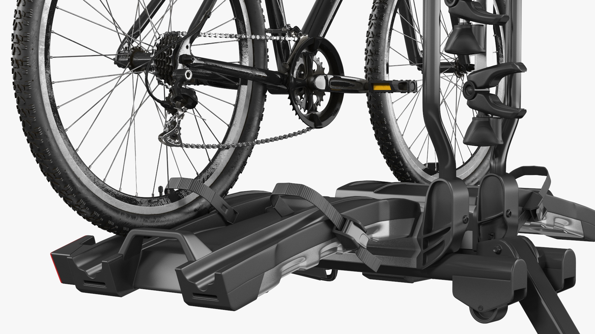 3D model Hitch Bike Racks with Mountain Bike
