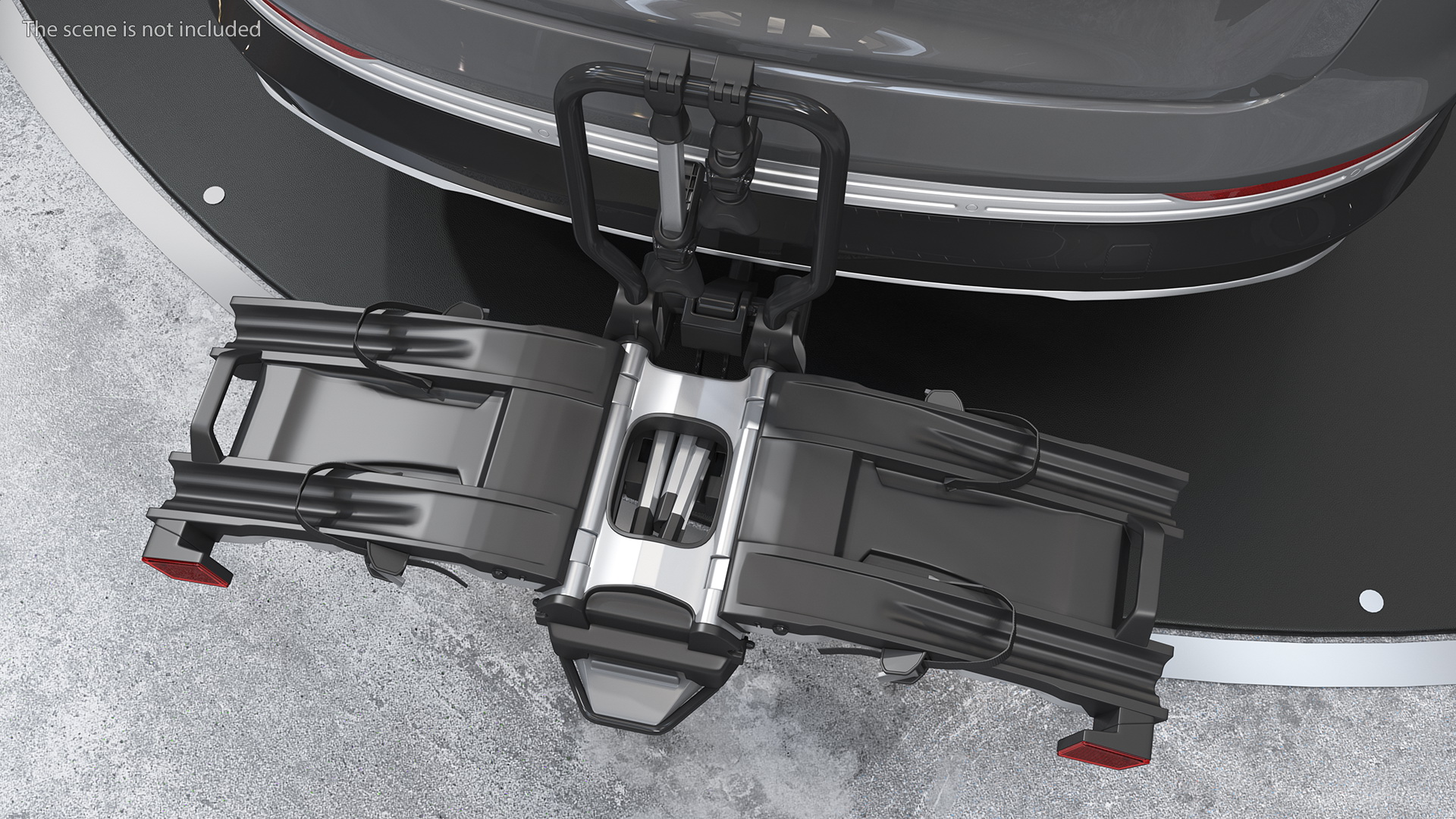 3D model Hitch Bike Racks with Mountain Bike