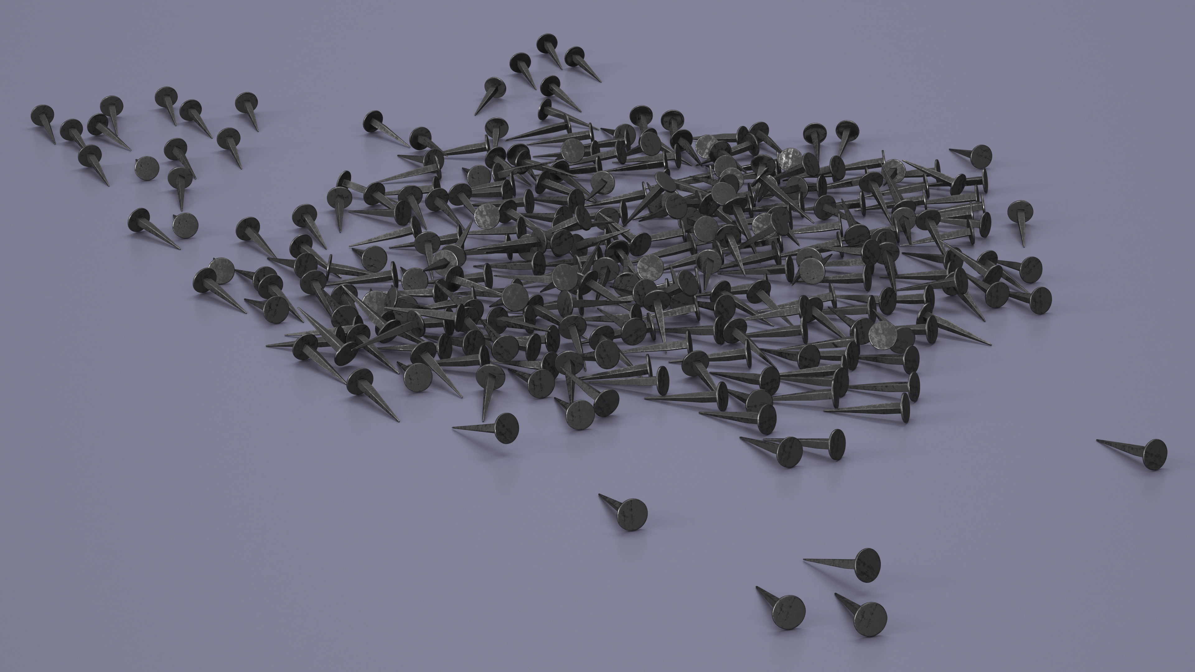 3D model Tack Nails