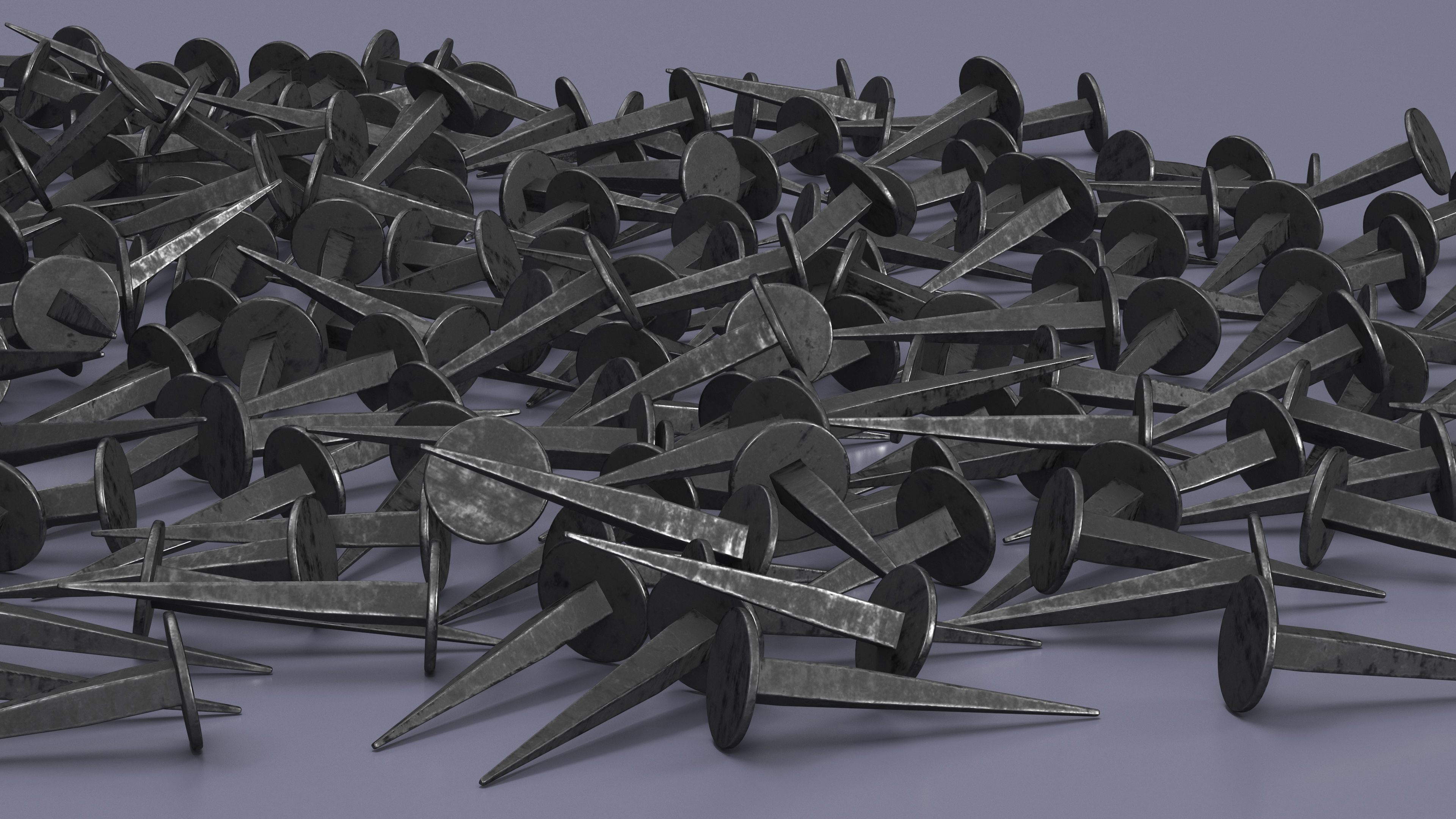 3D model Tack Nails