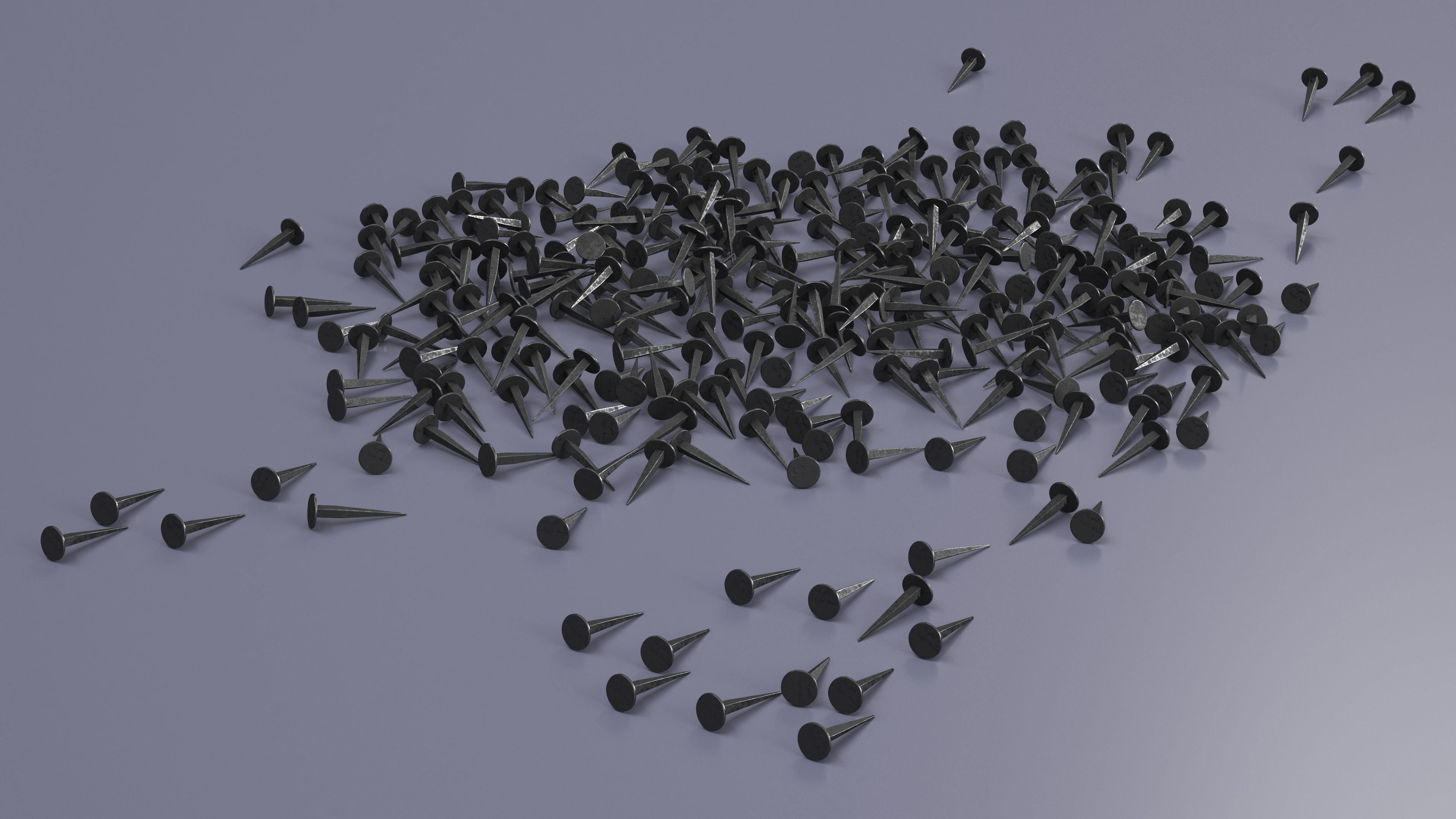 3D model Tack Nails