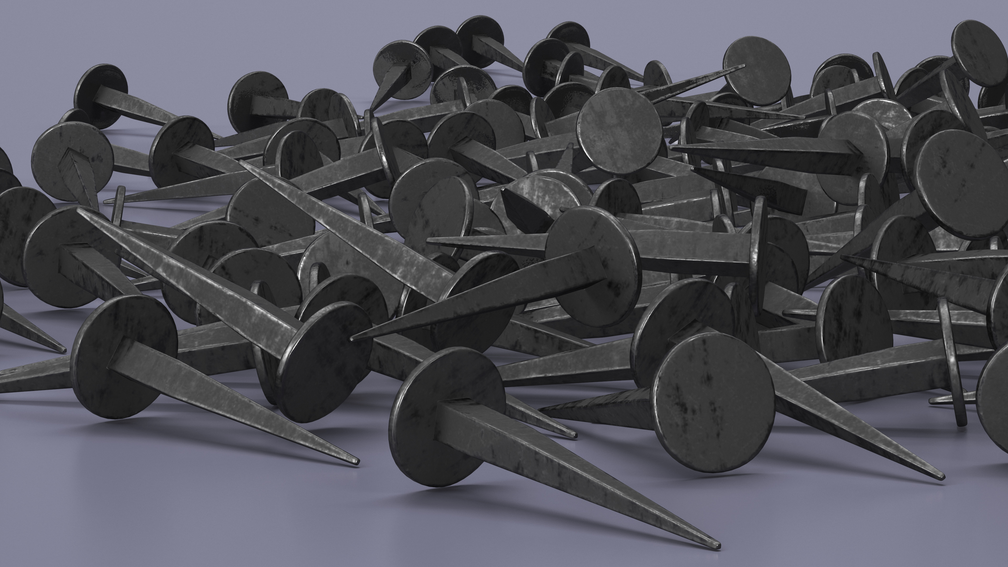 3D model Tack Nails