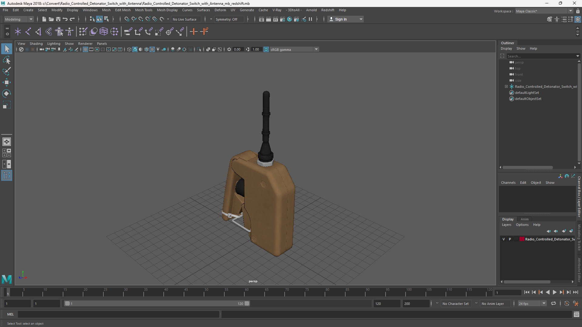 Radio Controlled Detonator Switch with Antenna - view 11