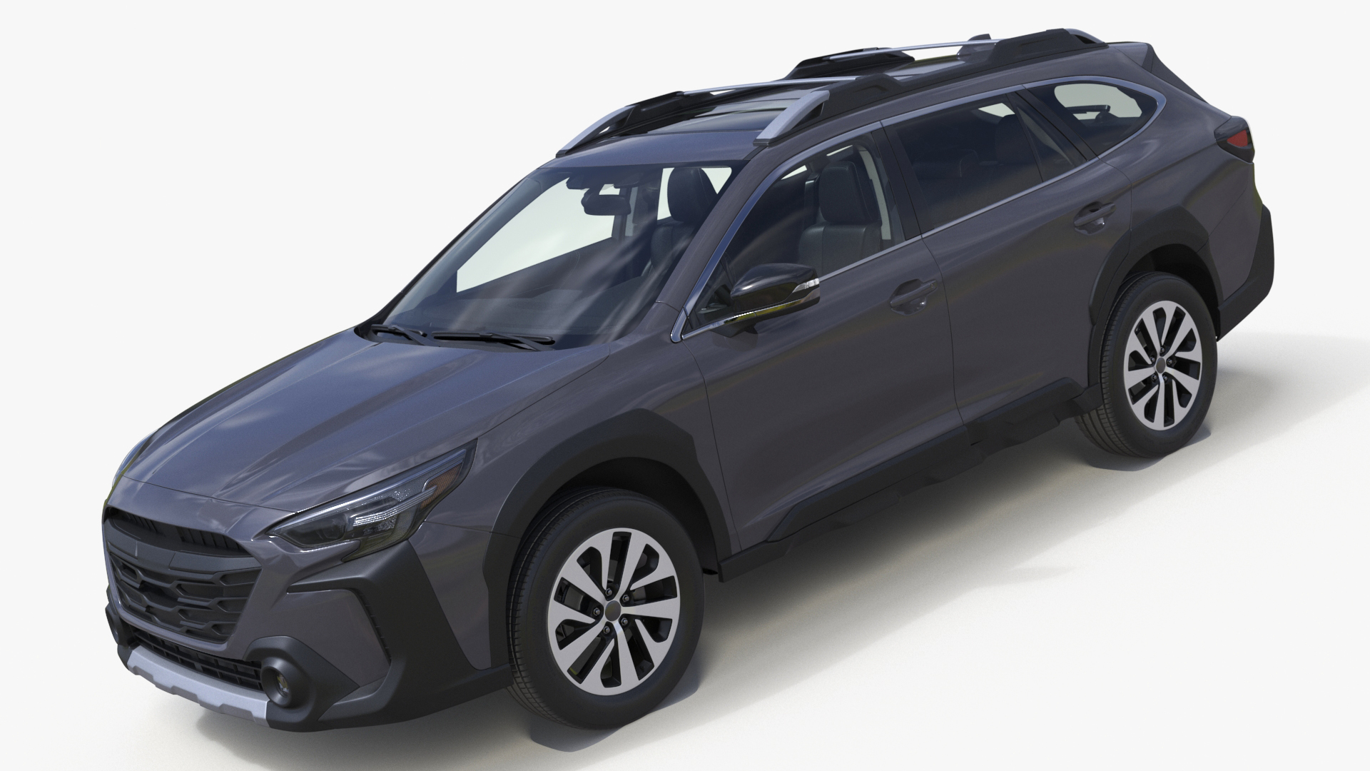 3D model Urban Crossover Magnetite Gray