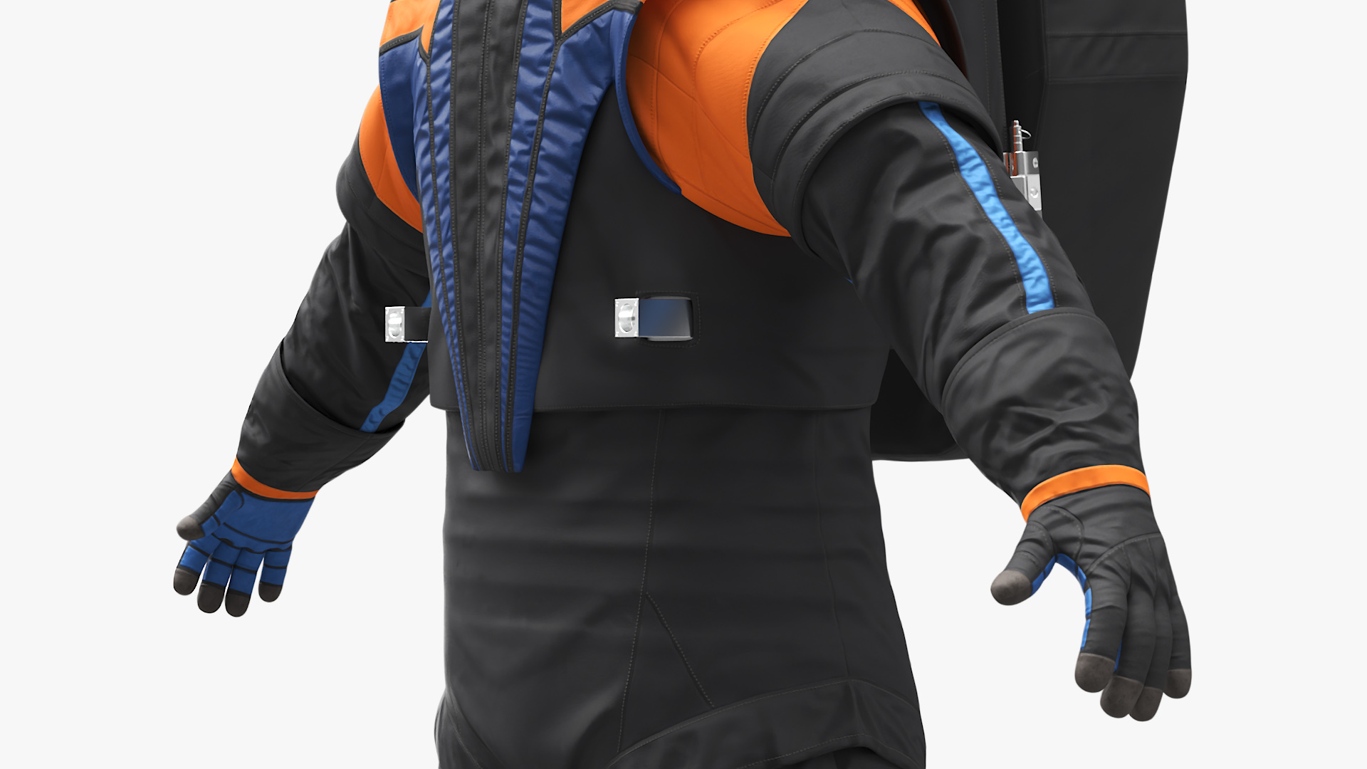 3D Astronaut Spacesuit A pose